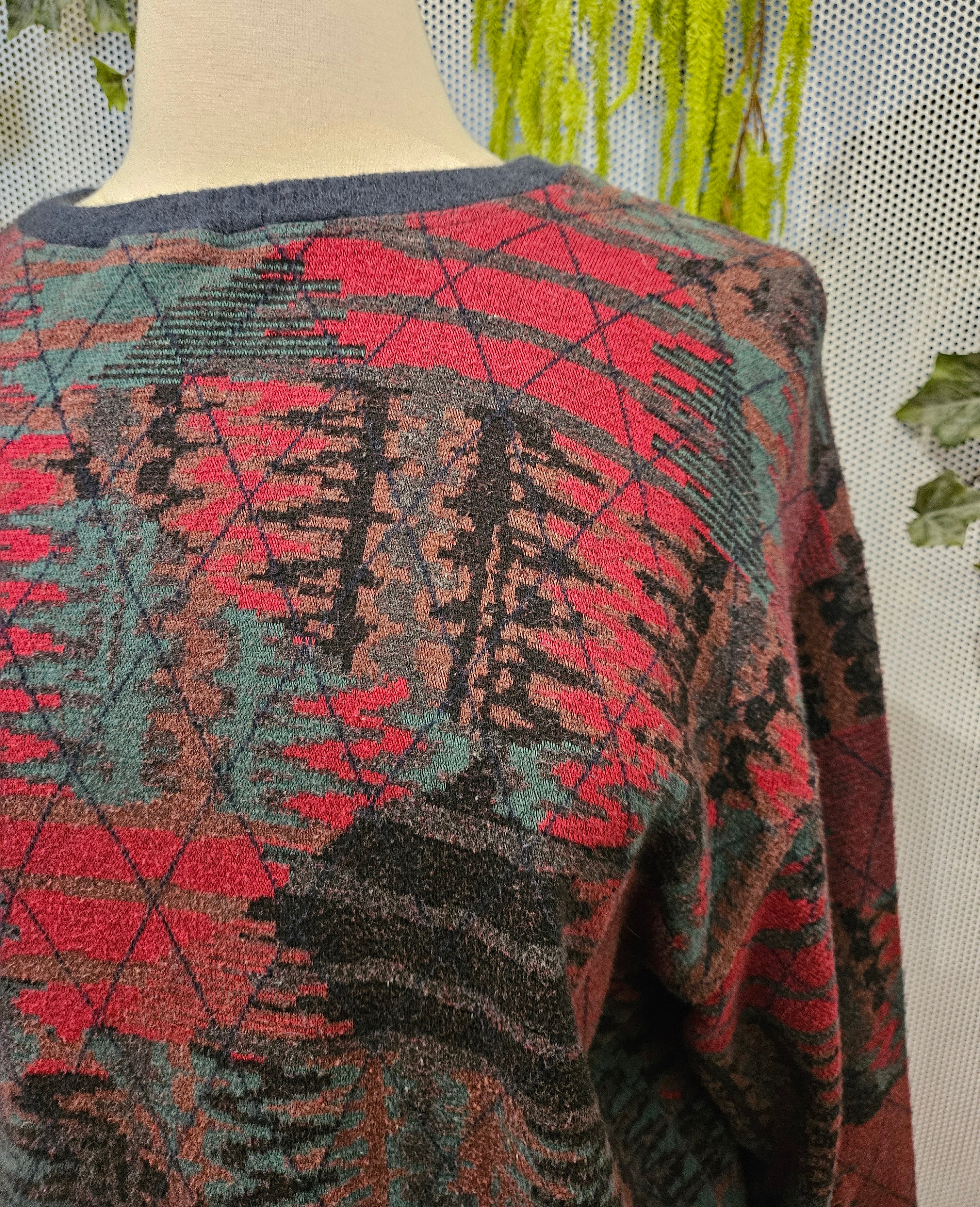 1990’s Patterned Pullover