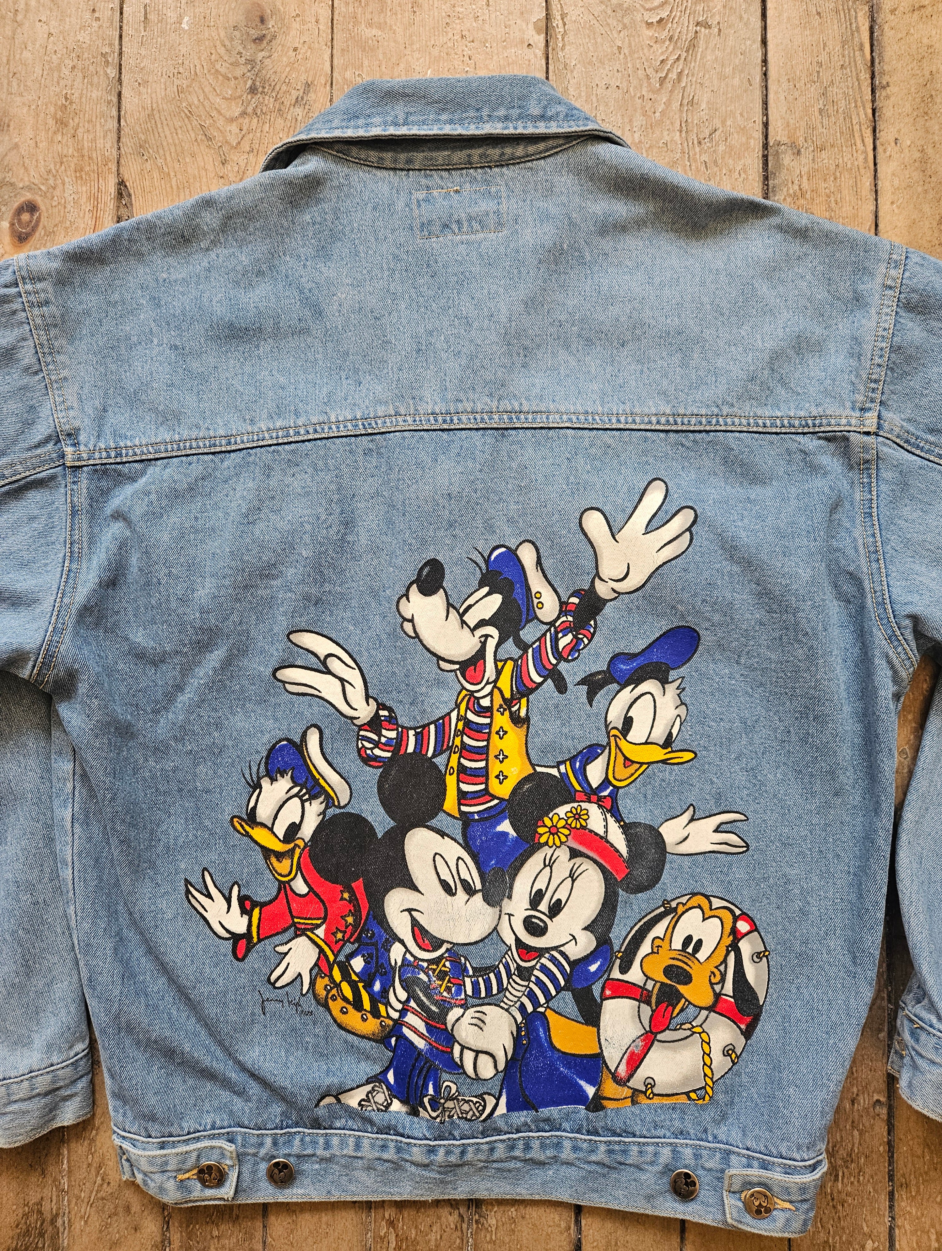1980’s Mickey Denim Jacket