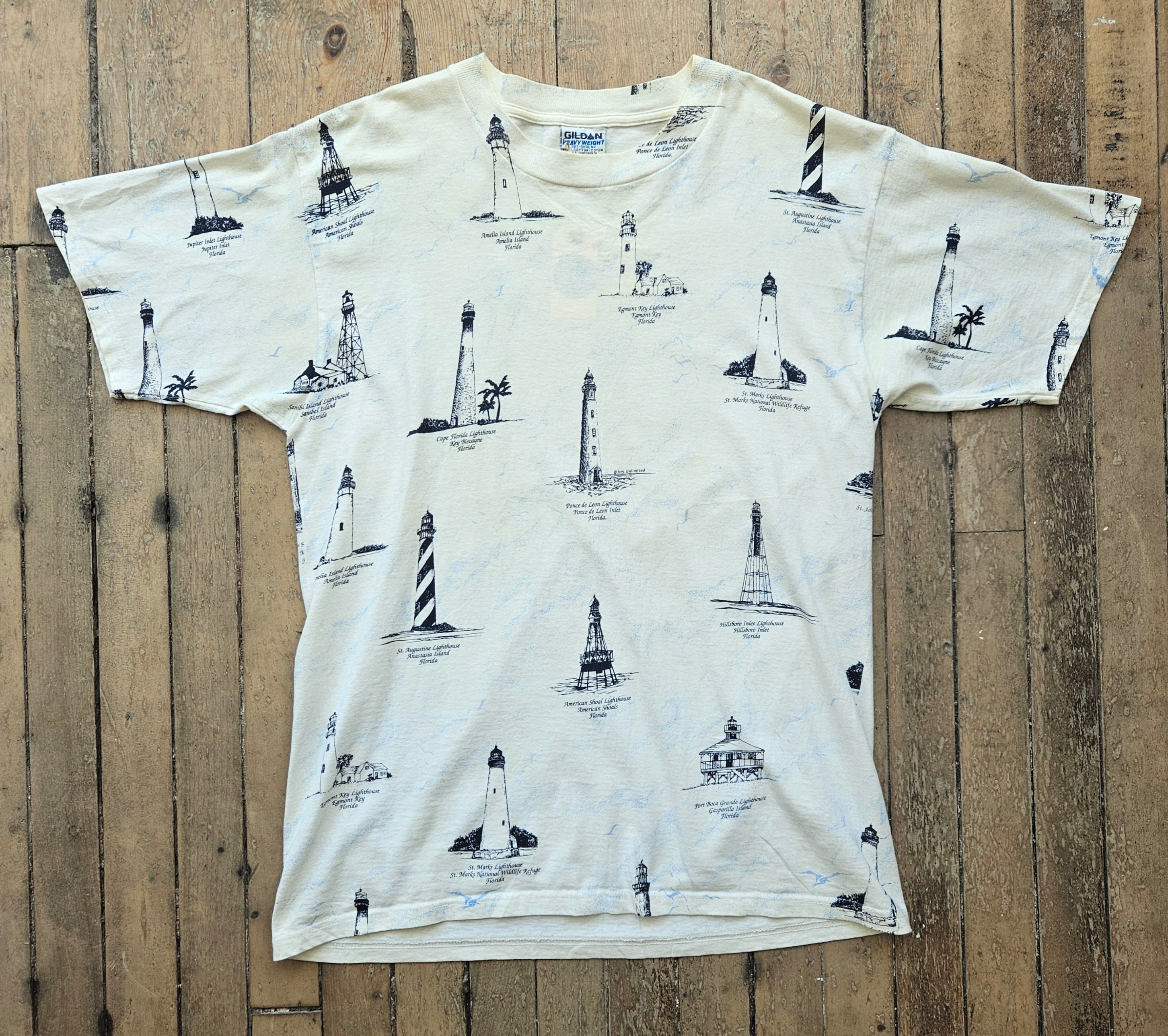 1990’s Florida Lighthouses T Shirt