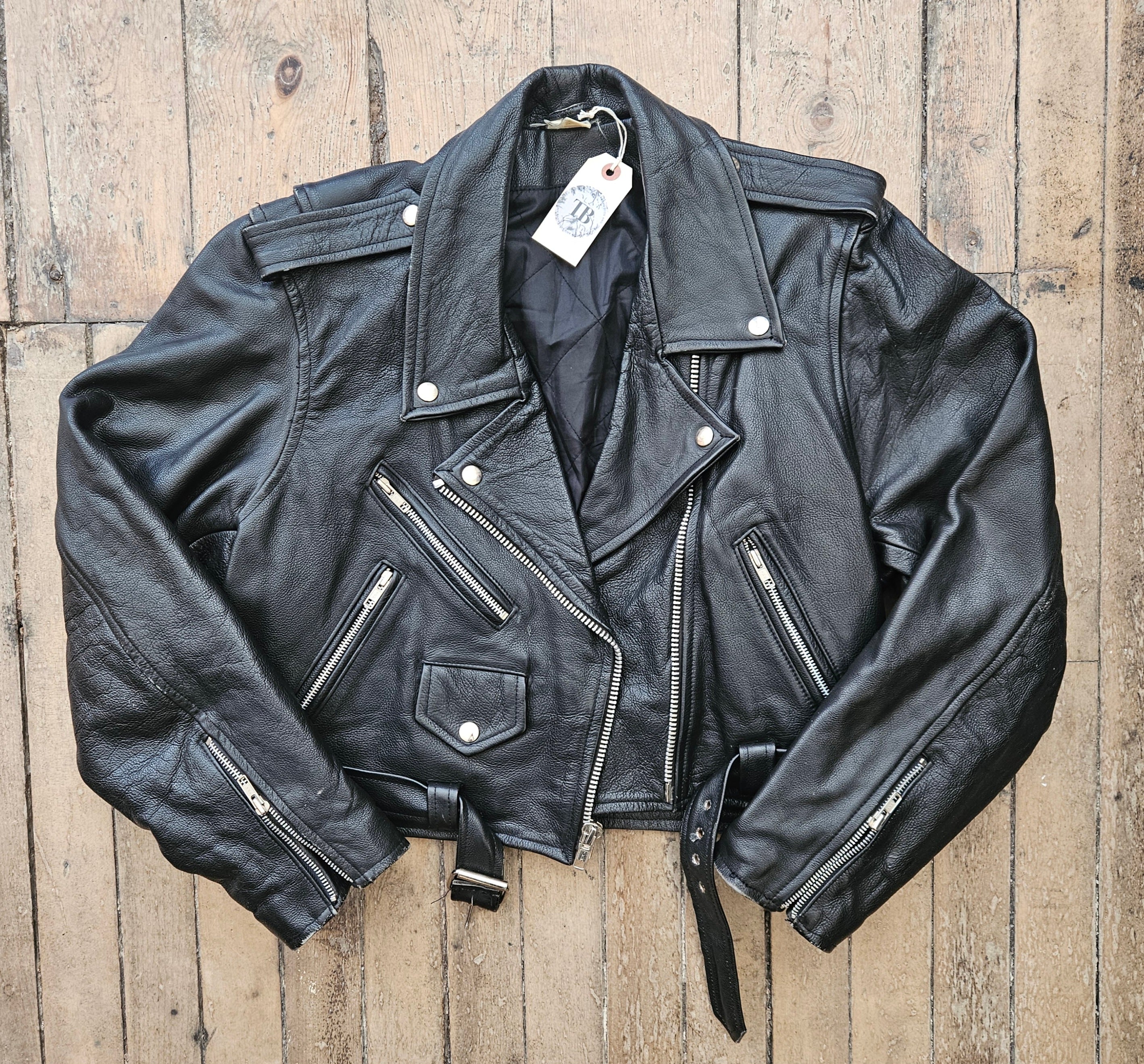 1990’s Cropped Leather Jacket