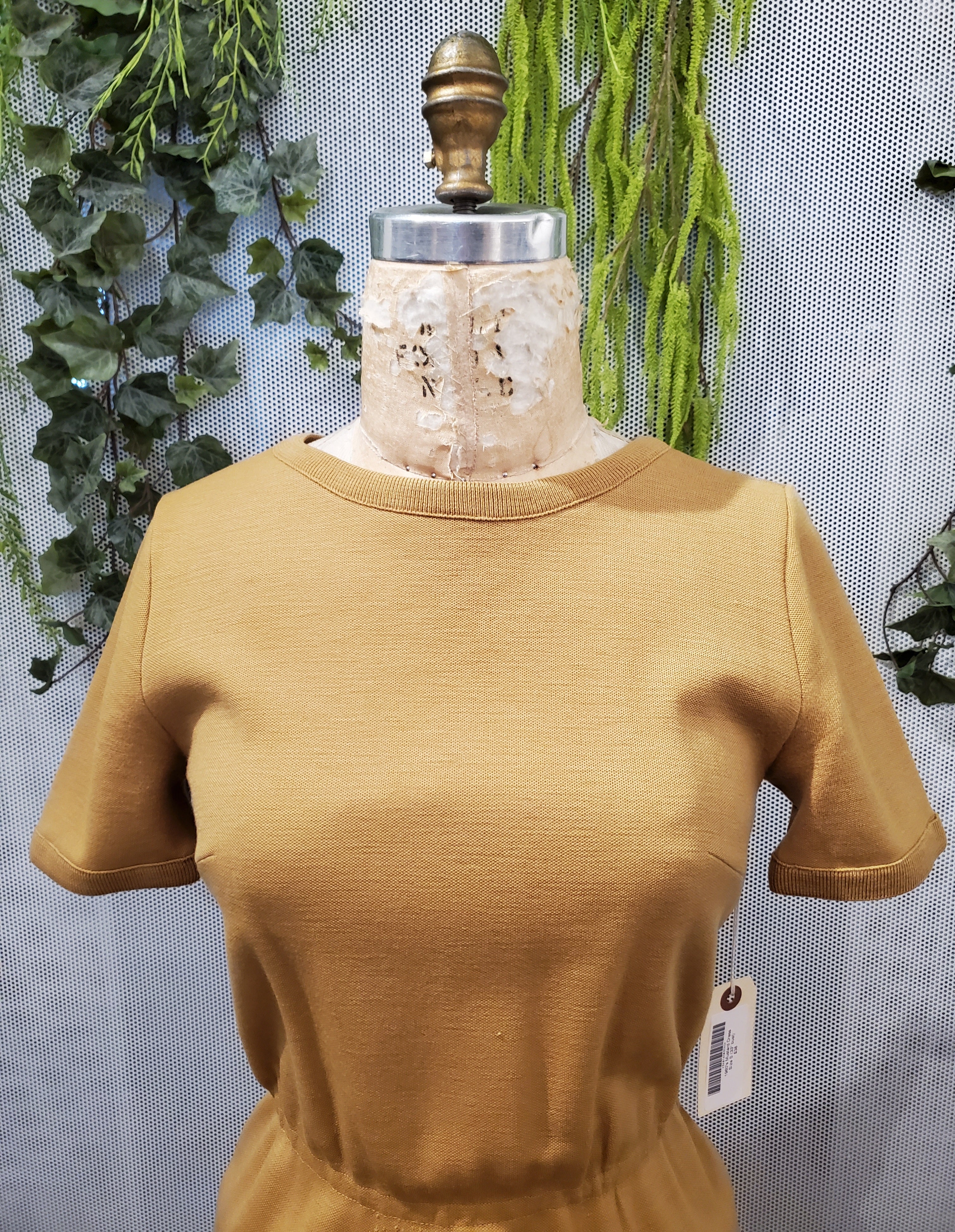 1960’s Mustard Coloured Dress