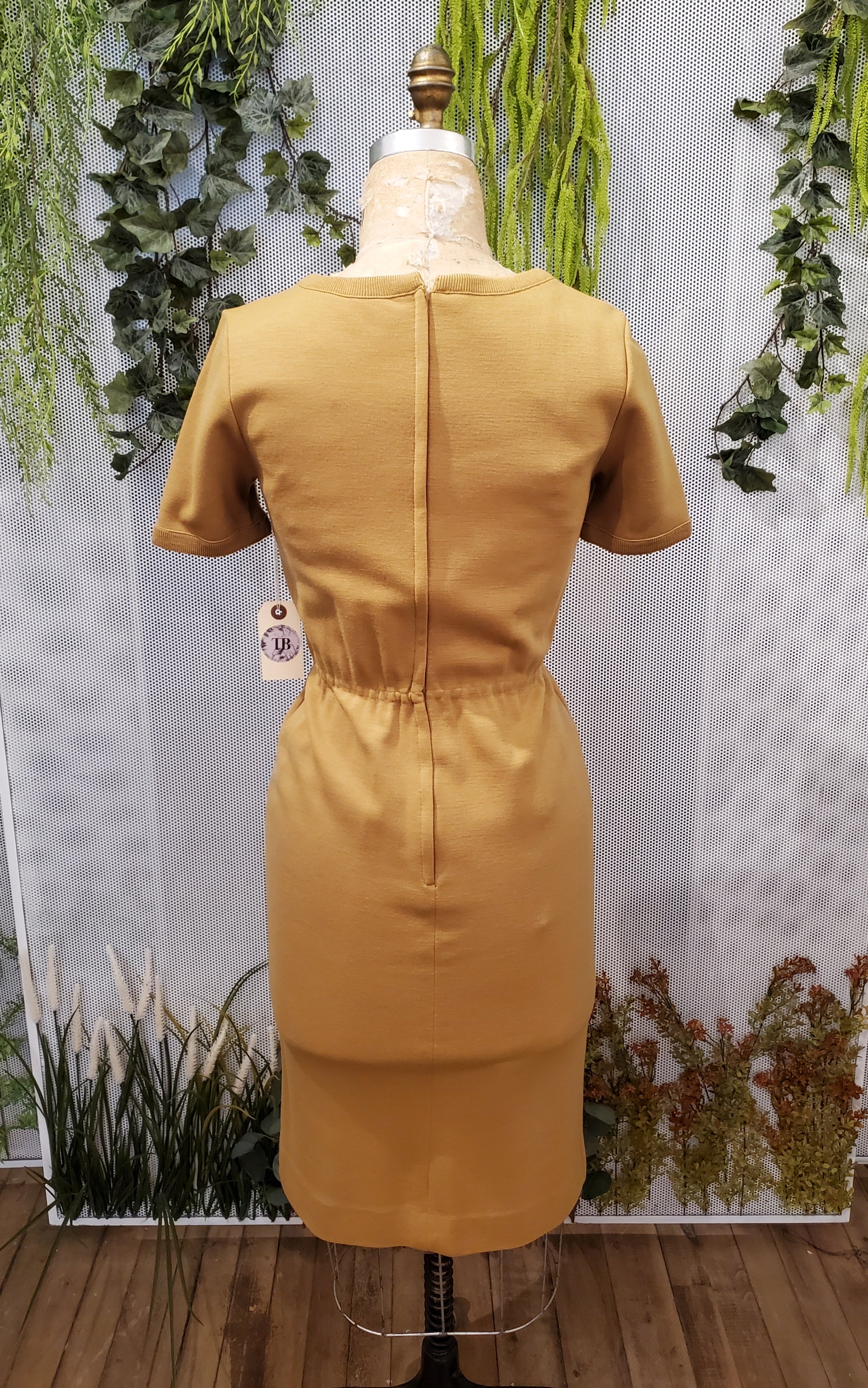 1960’s Mustard Coloured Dress