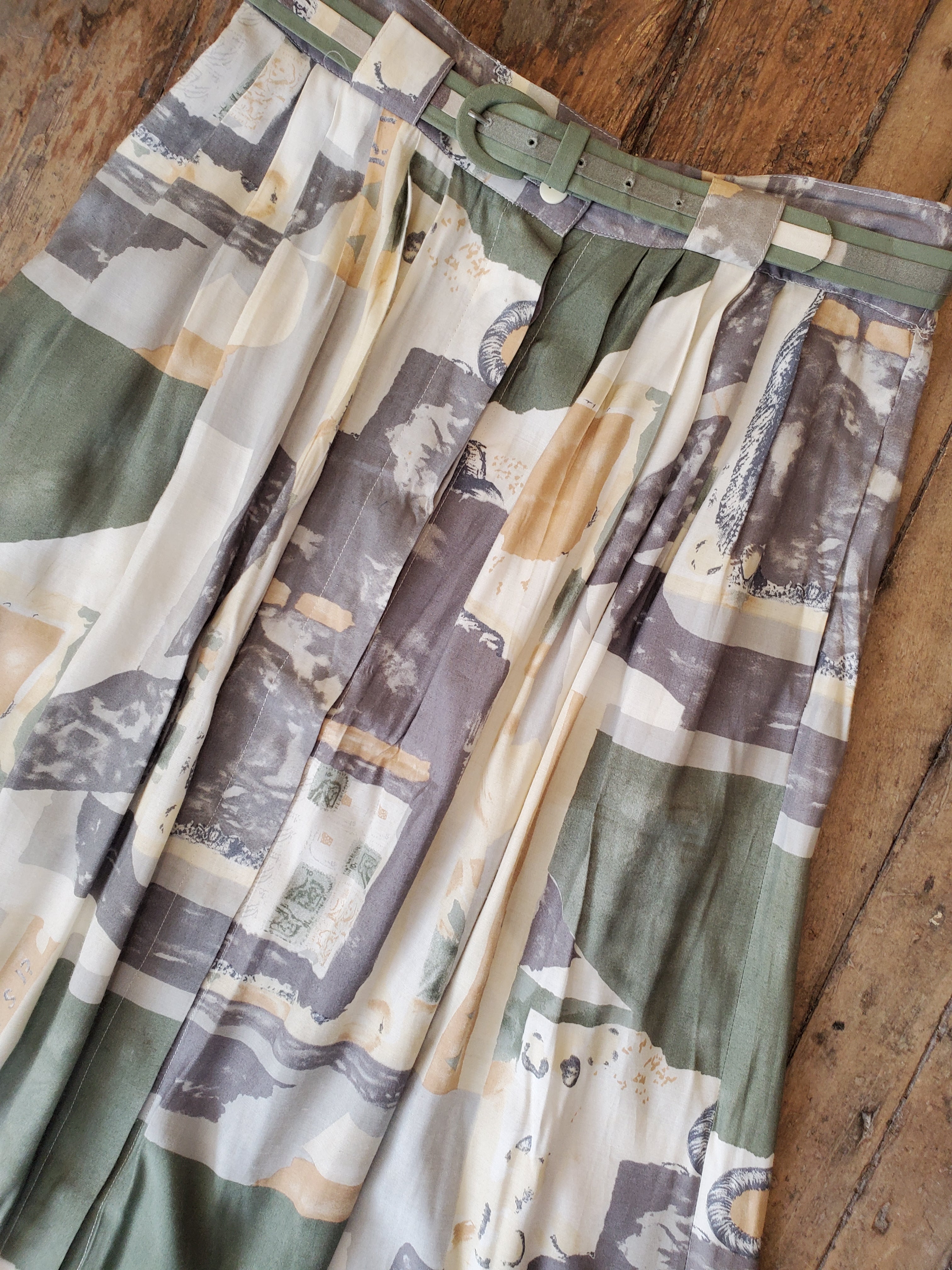 1980’s Patterned Skirt