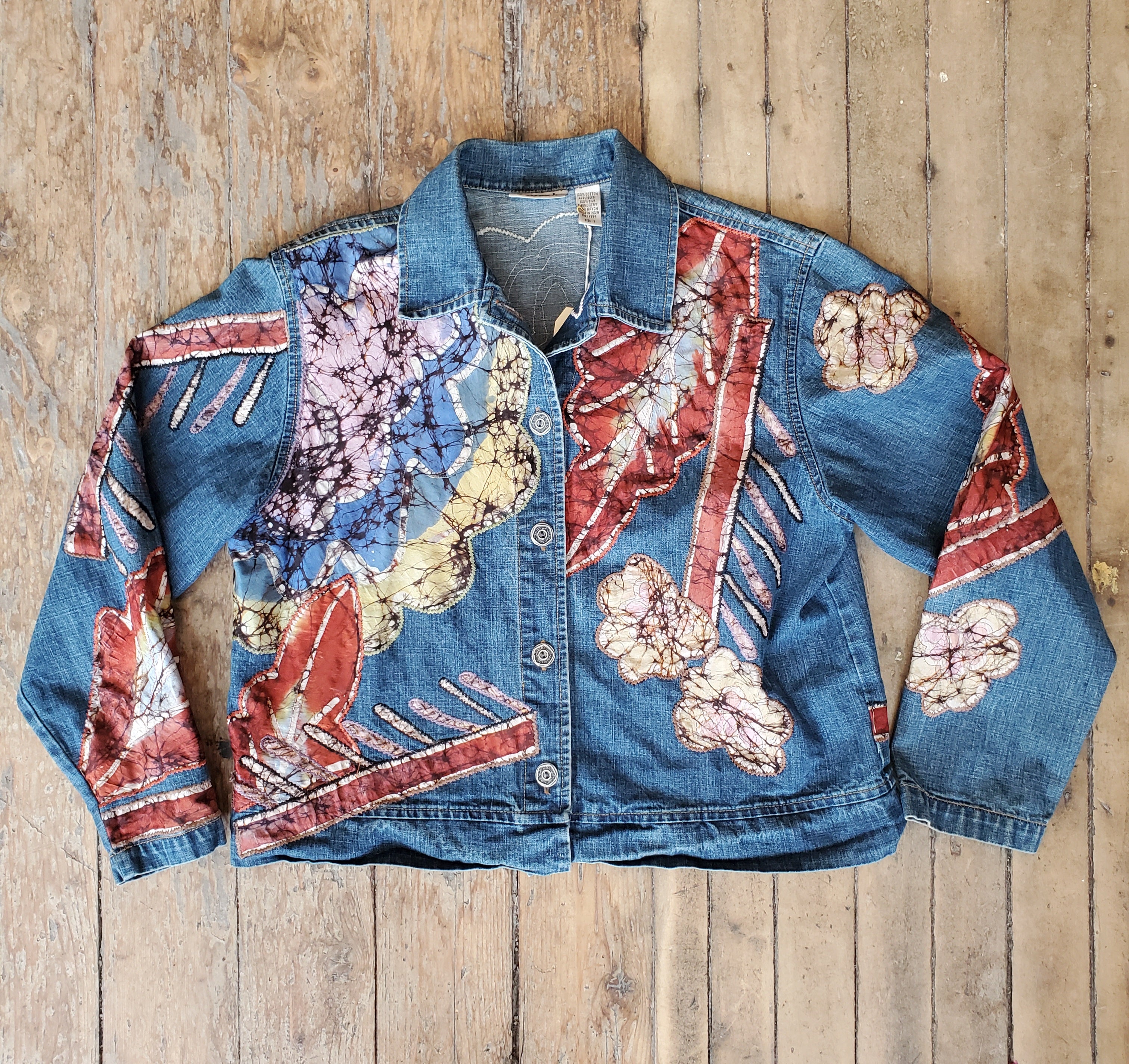 1990’s Patchwork Denim Jacket