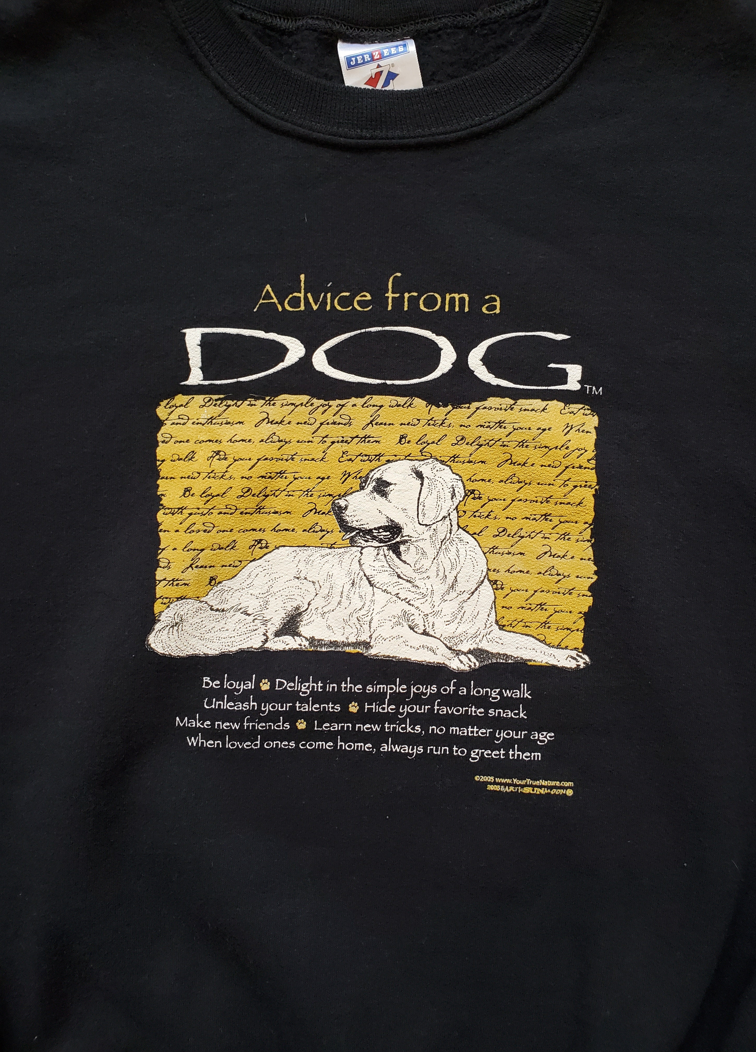 2005 Advice From A Dog Sweatshirt