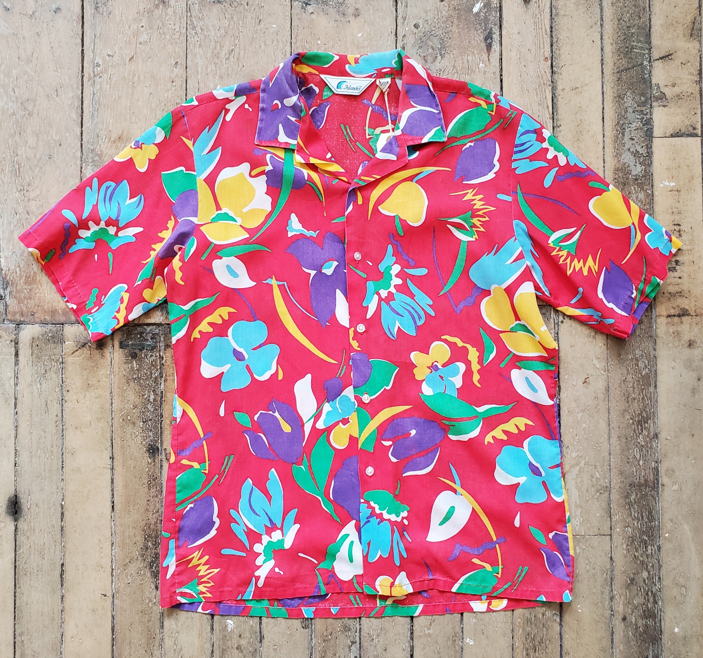 1980’s Floral Shirt