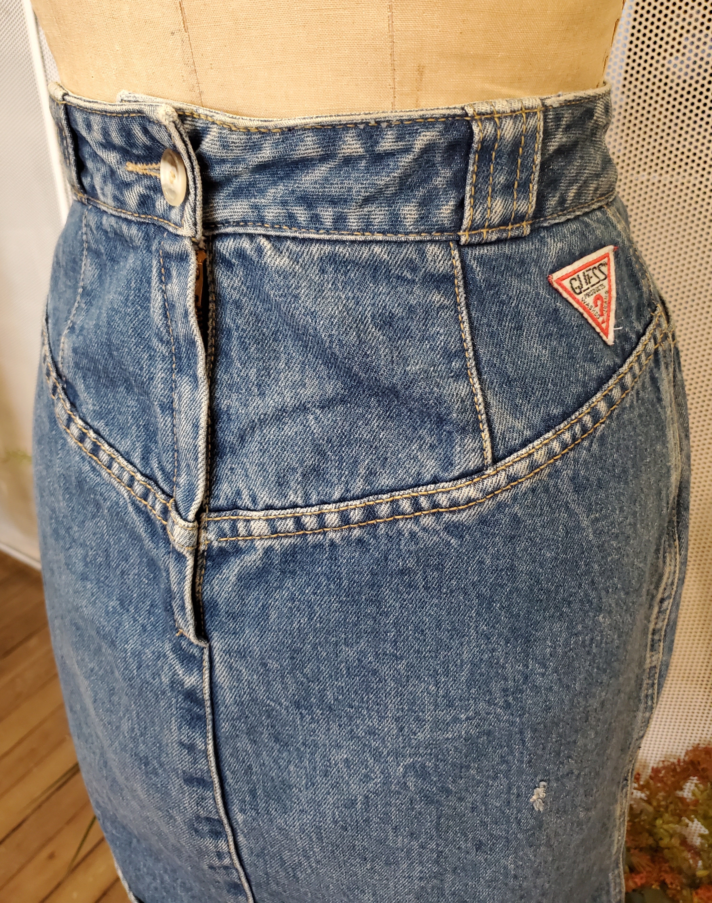 1980’s Guess Denim Skirt