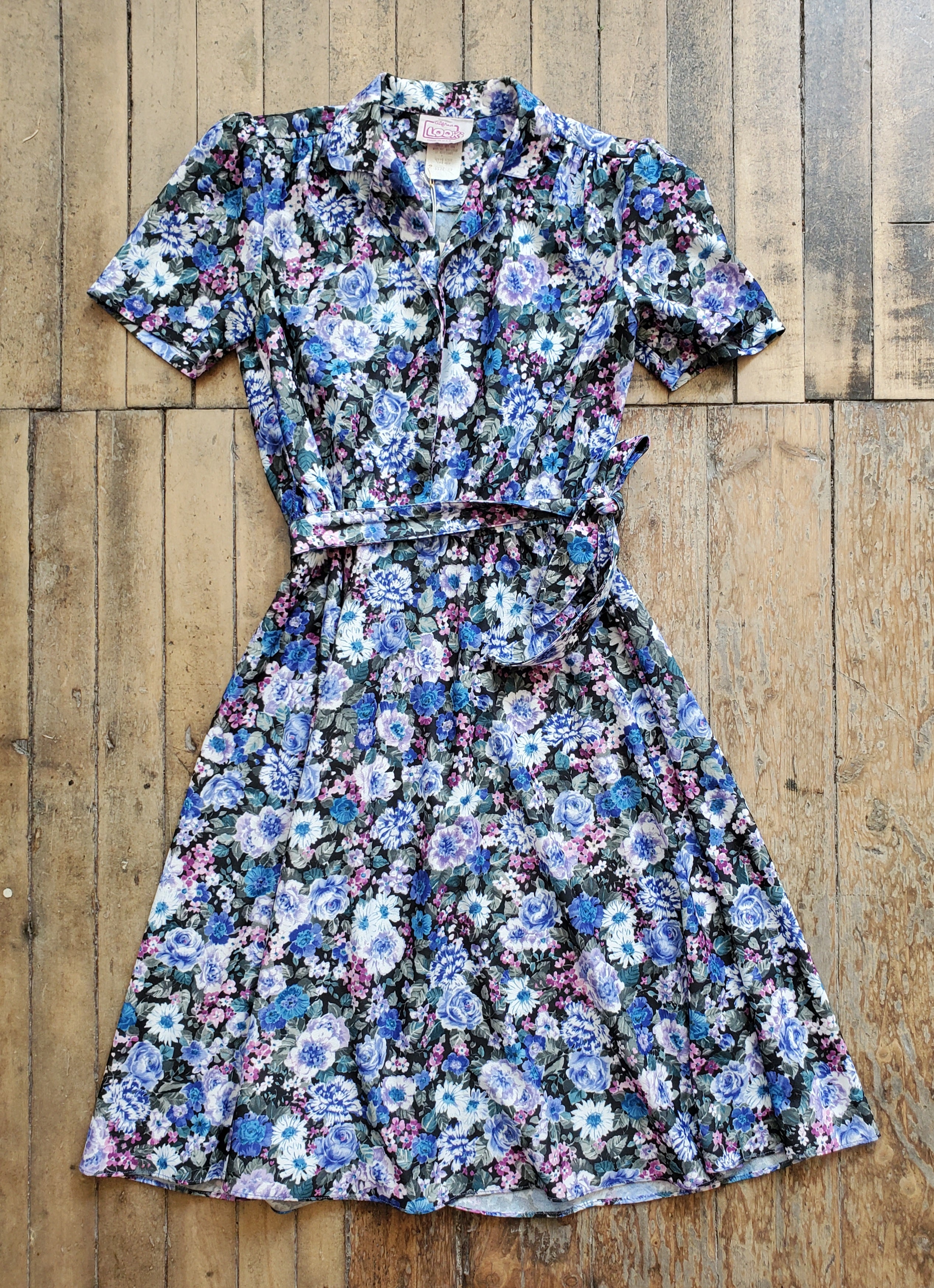1980’s Floral Dress
