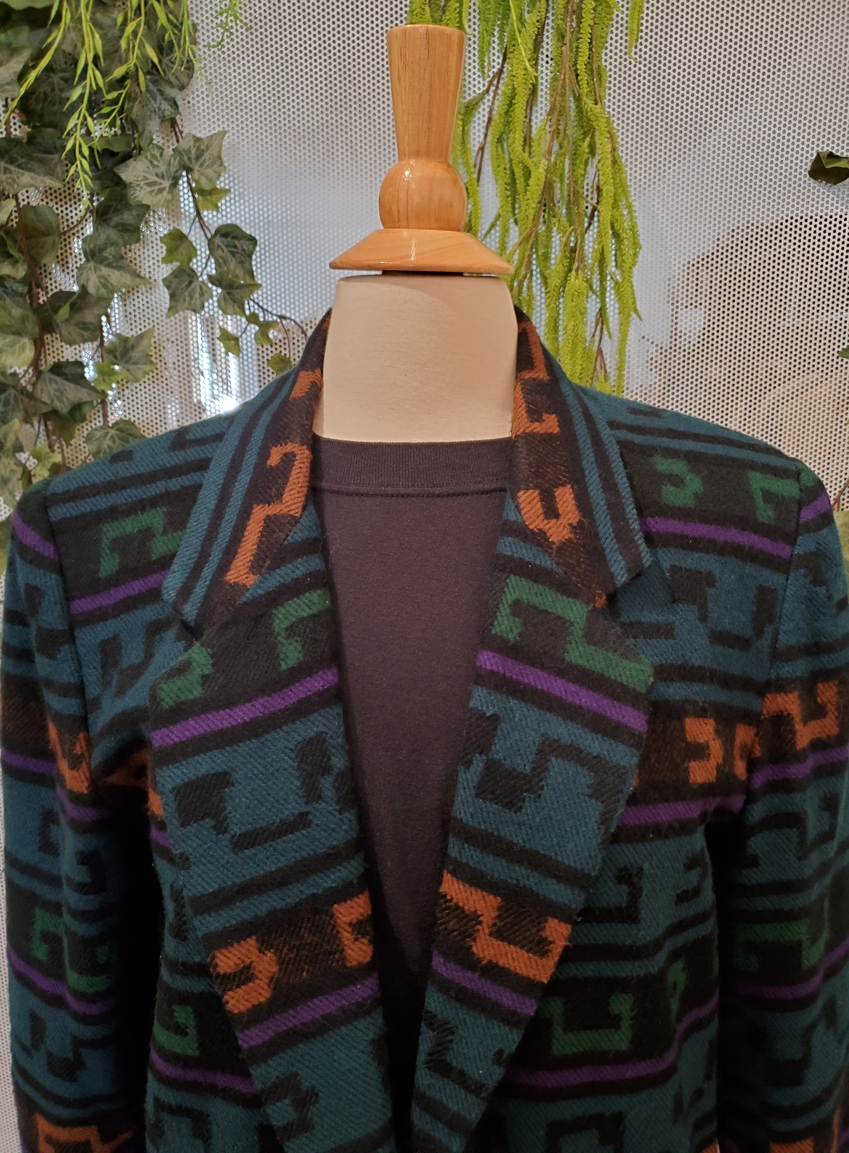 1980’s Navajo Patterned Blazer