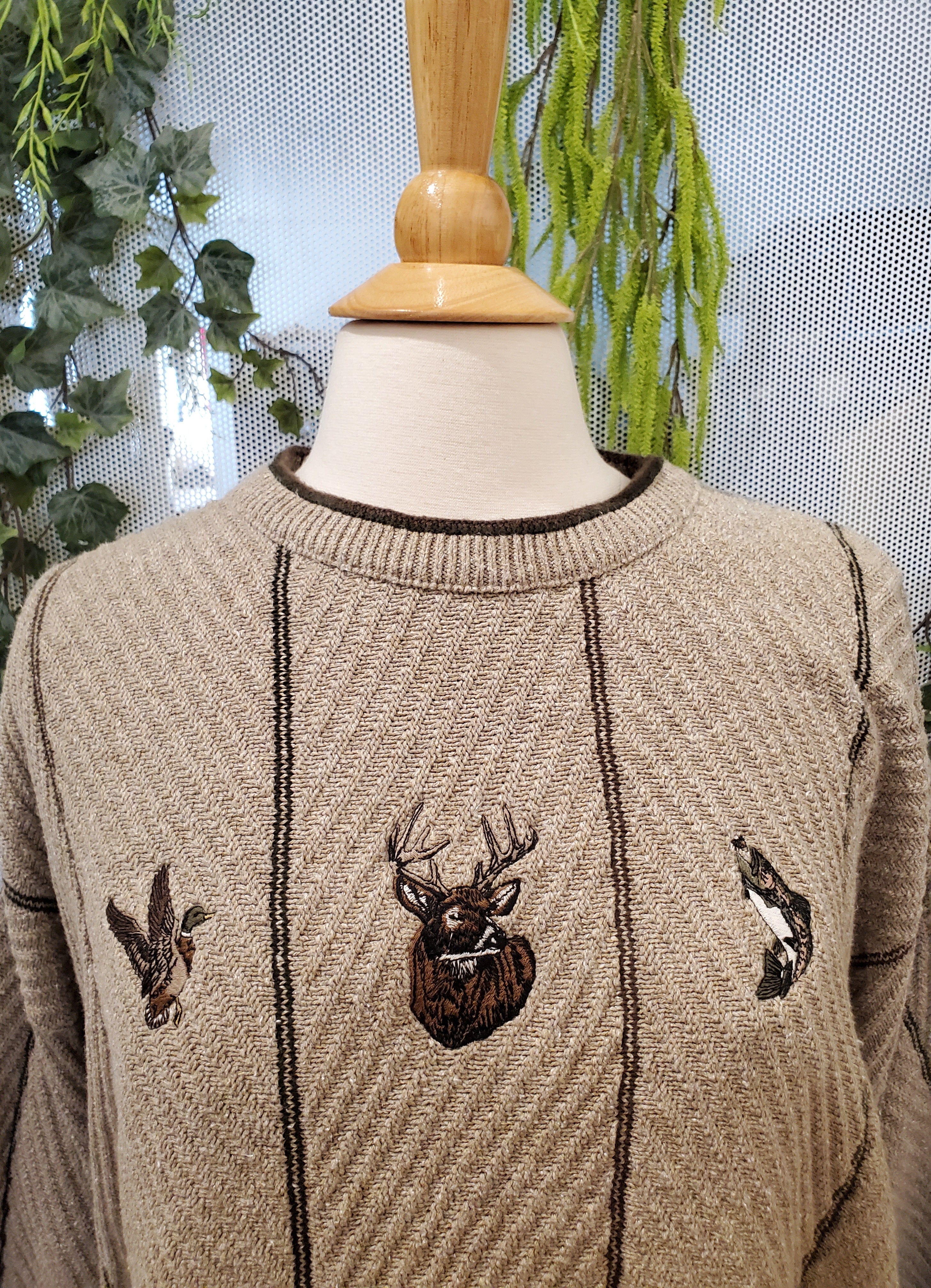 1990’s Nature Themed Sweater