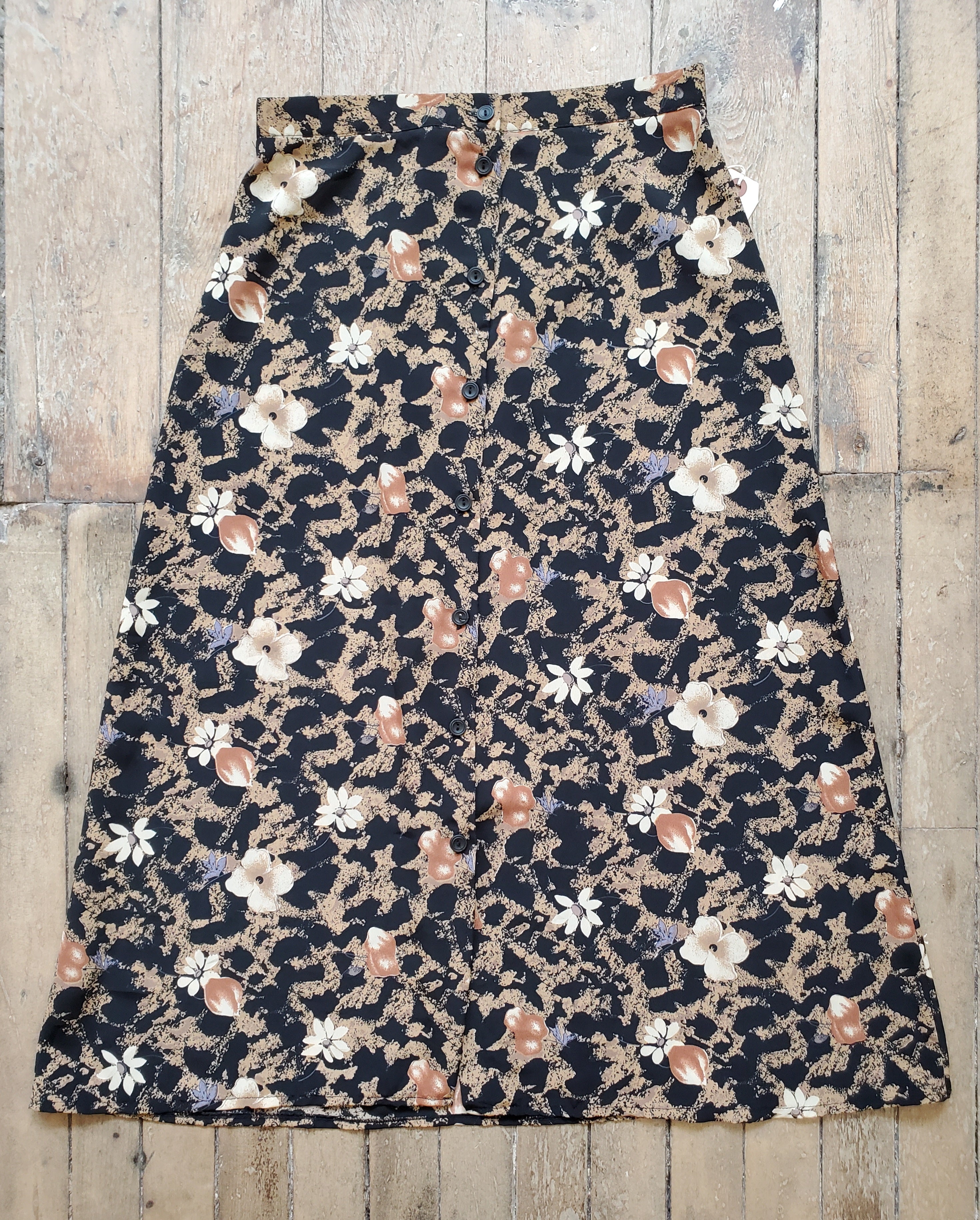 1990’s Fall Floral Skirt