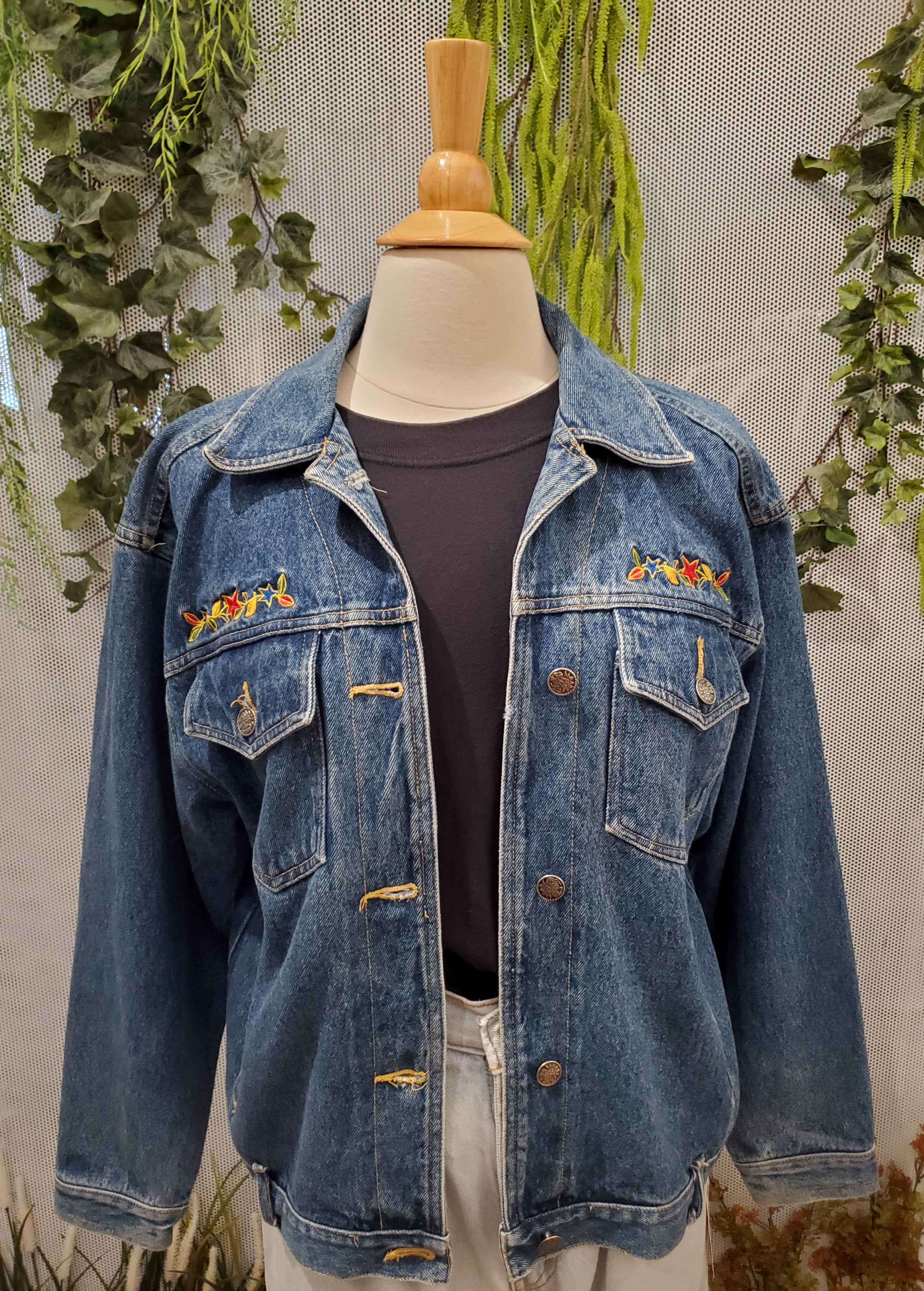 1990’s Embroidered Denim Jacket