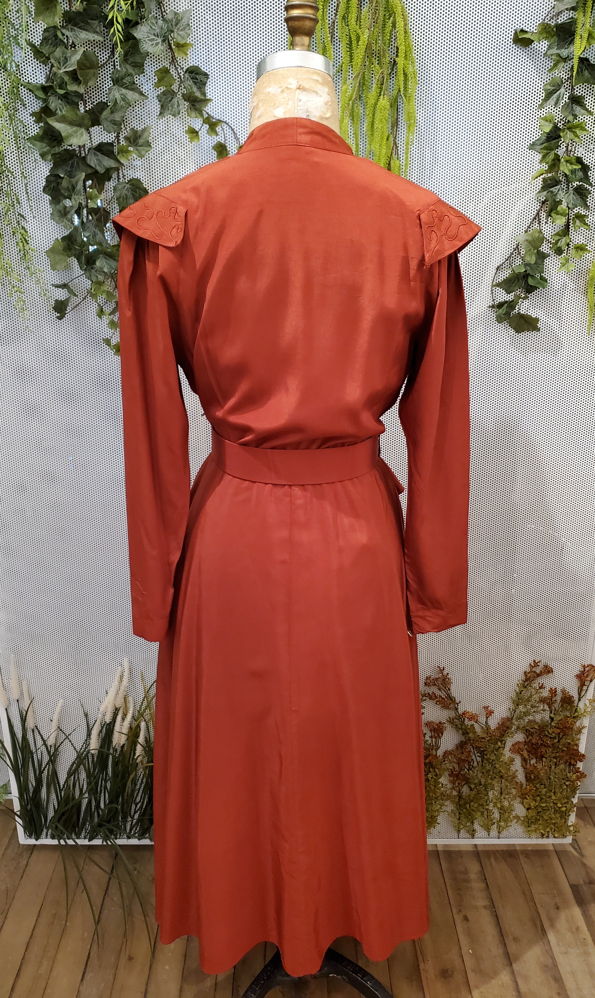 1980’s Orange Western Dress
