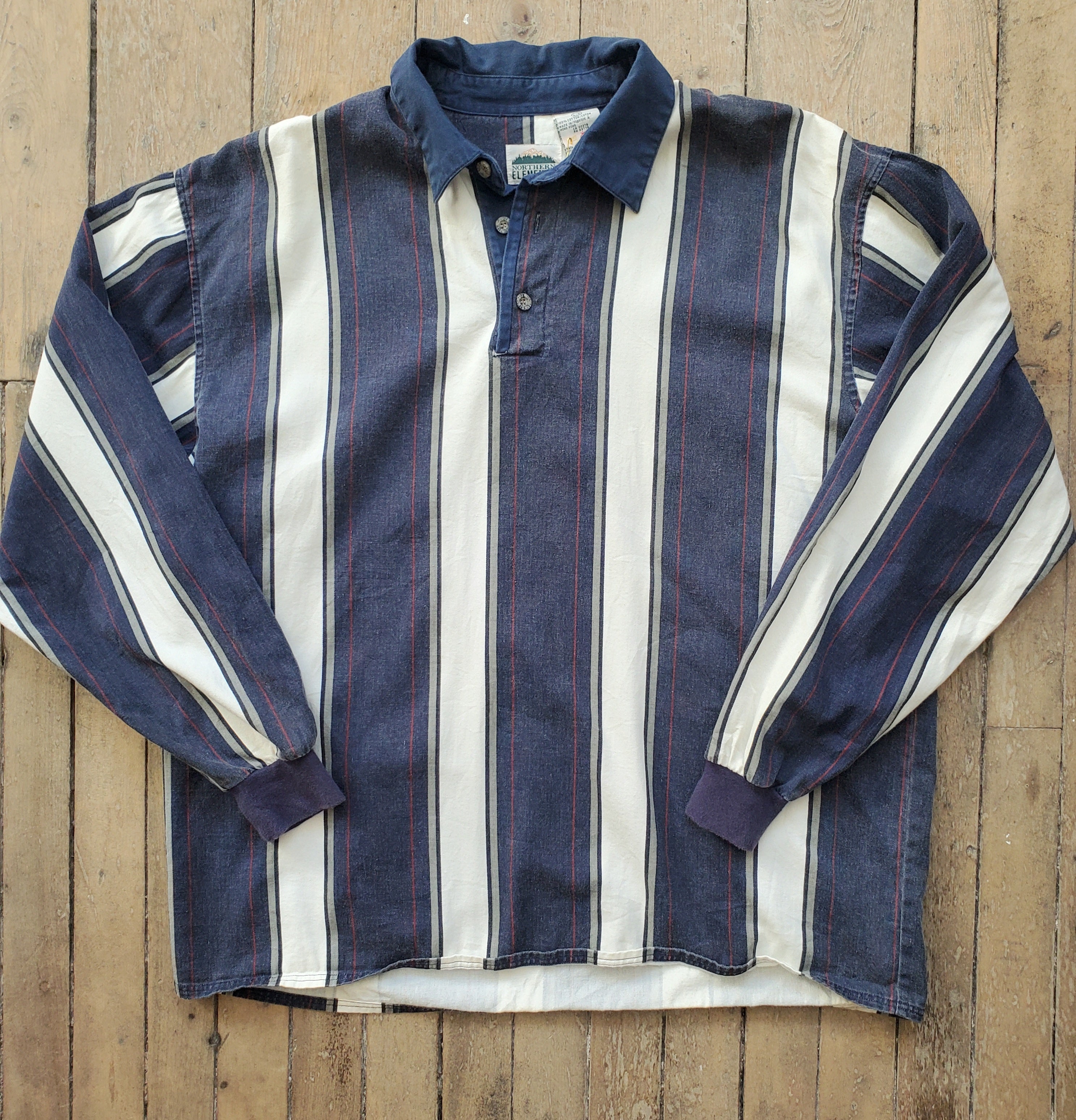 1990’s Striped Pullover Shirt