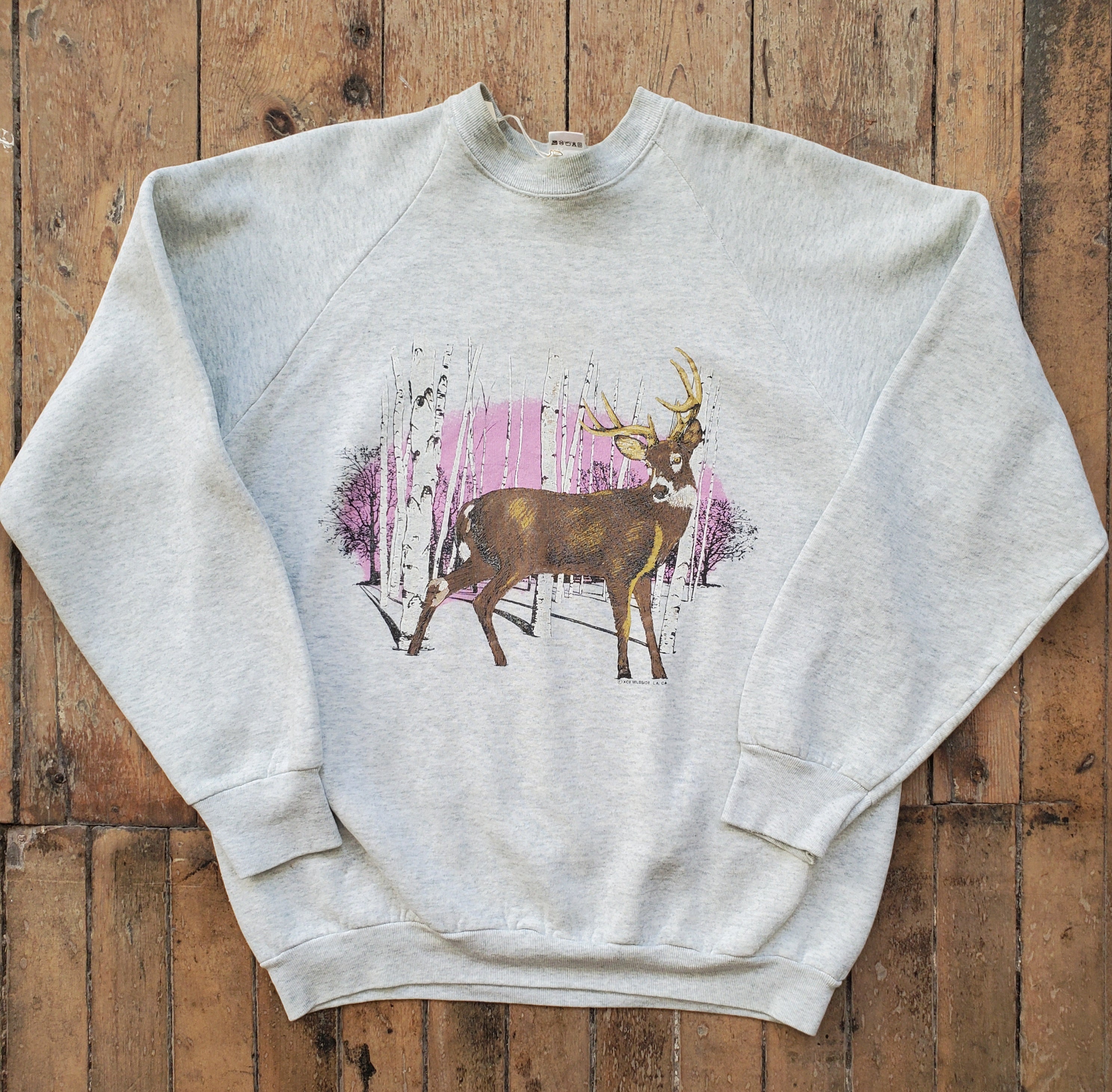 1980’s Deer Themed Sweatshirt