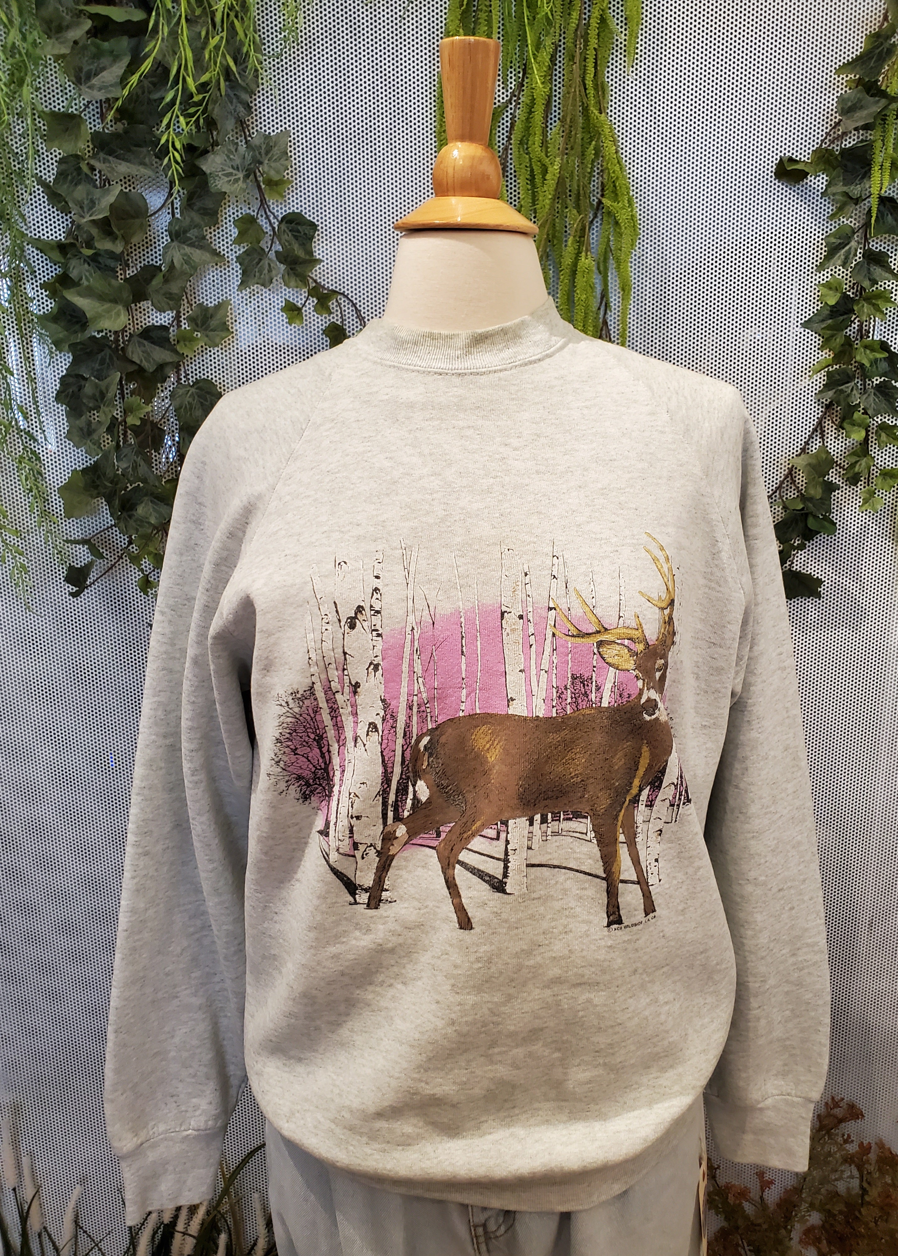 1980’s Deer Themed Sweatshirt