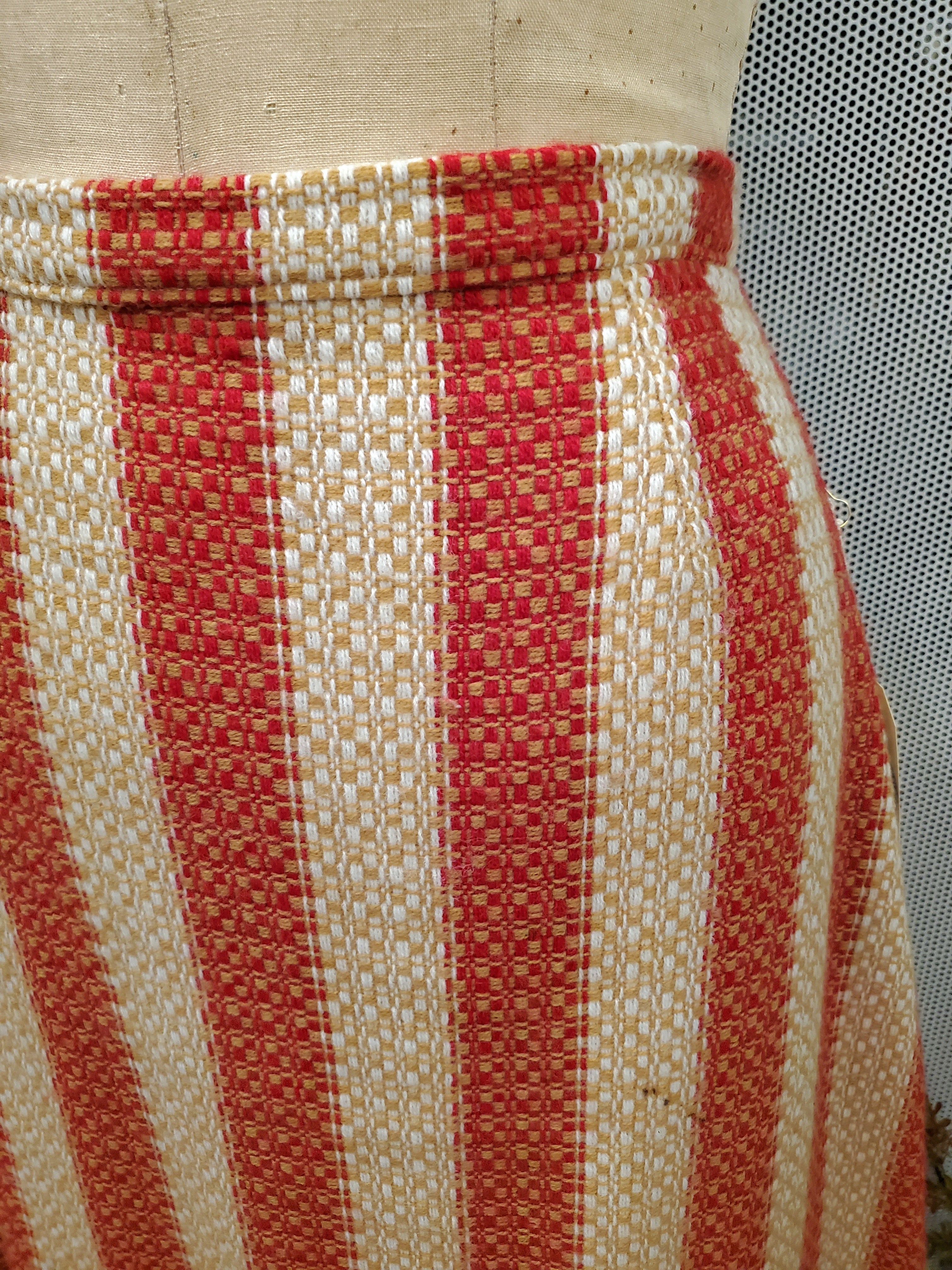1960’s Striped Maxi Skirt