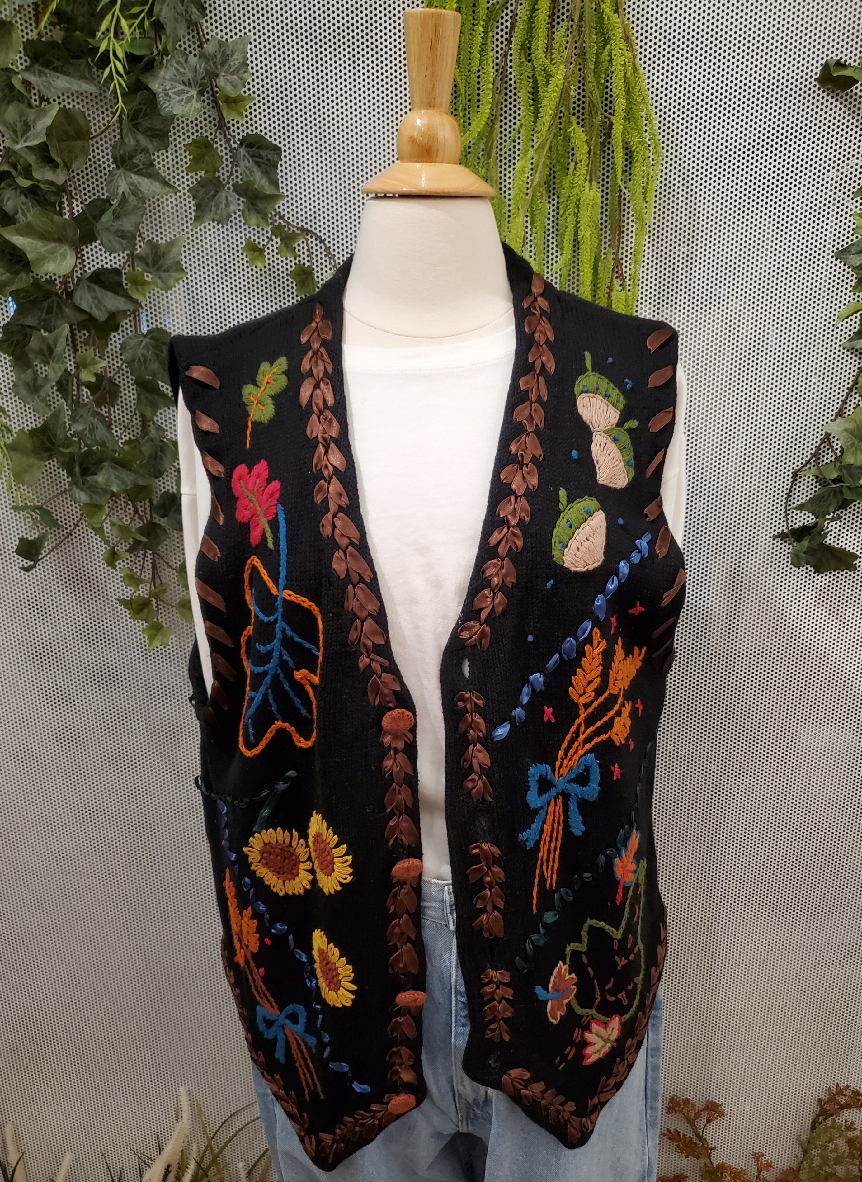 1990’s Autumnal Vest
