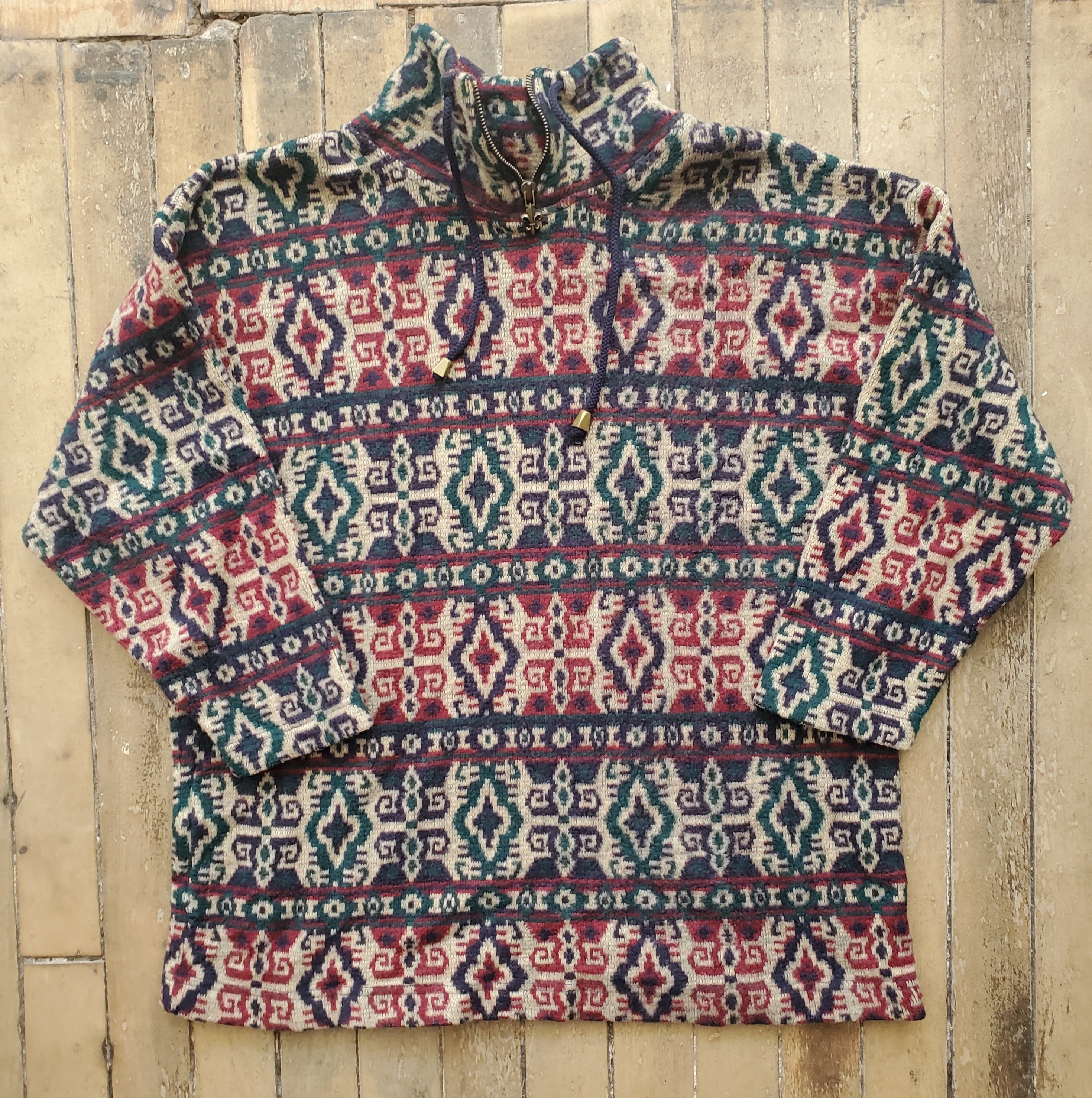 1980’s Patterned Pullover