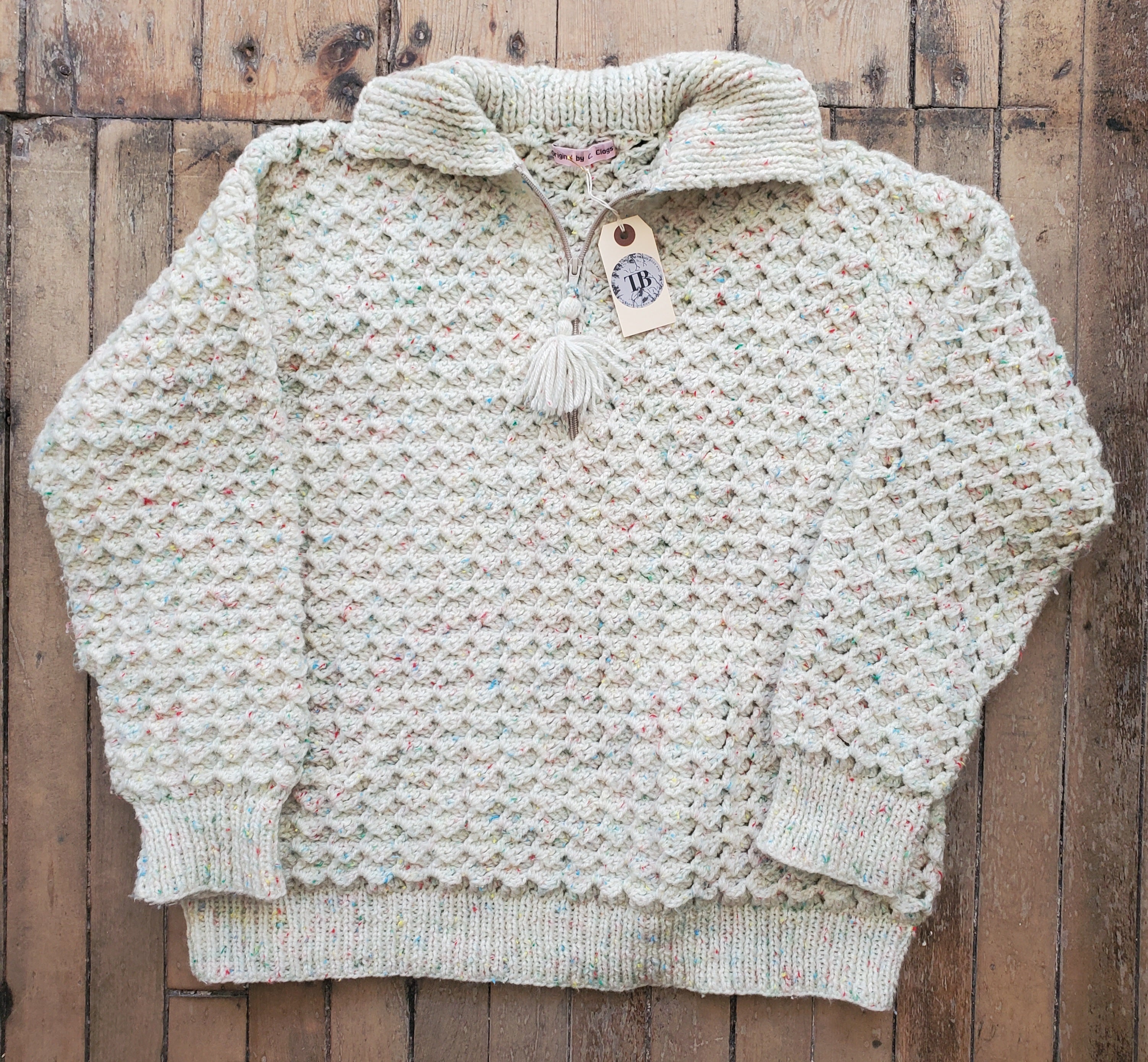 Vintage Chunky Knit Pullover