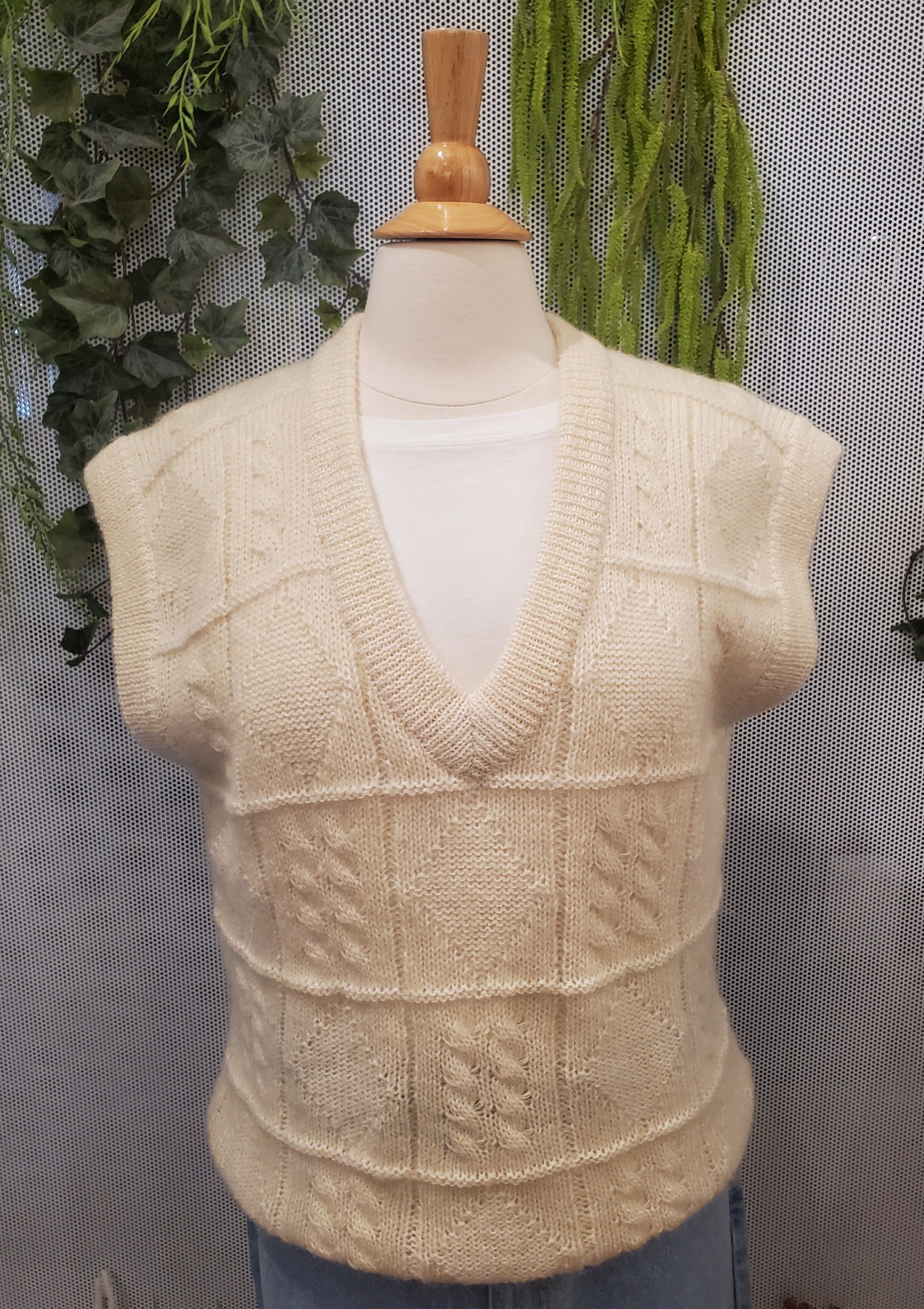 1970’s Cable Knit Vest