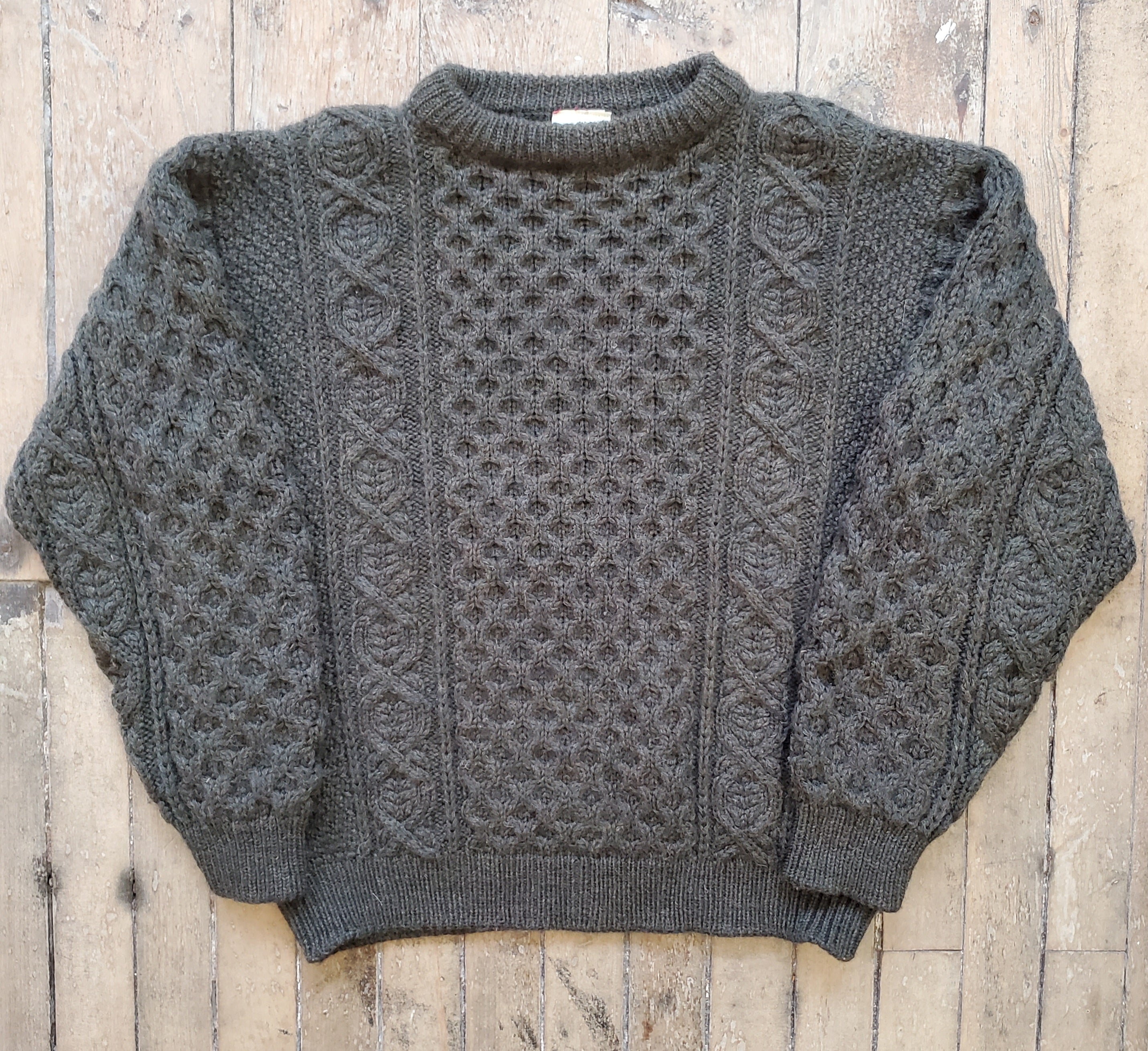 1980’s Green Cable Knit Sweater