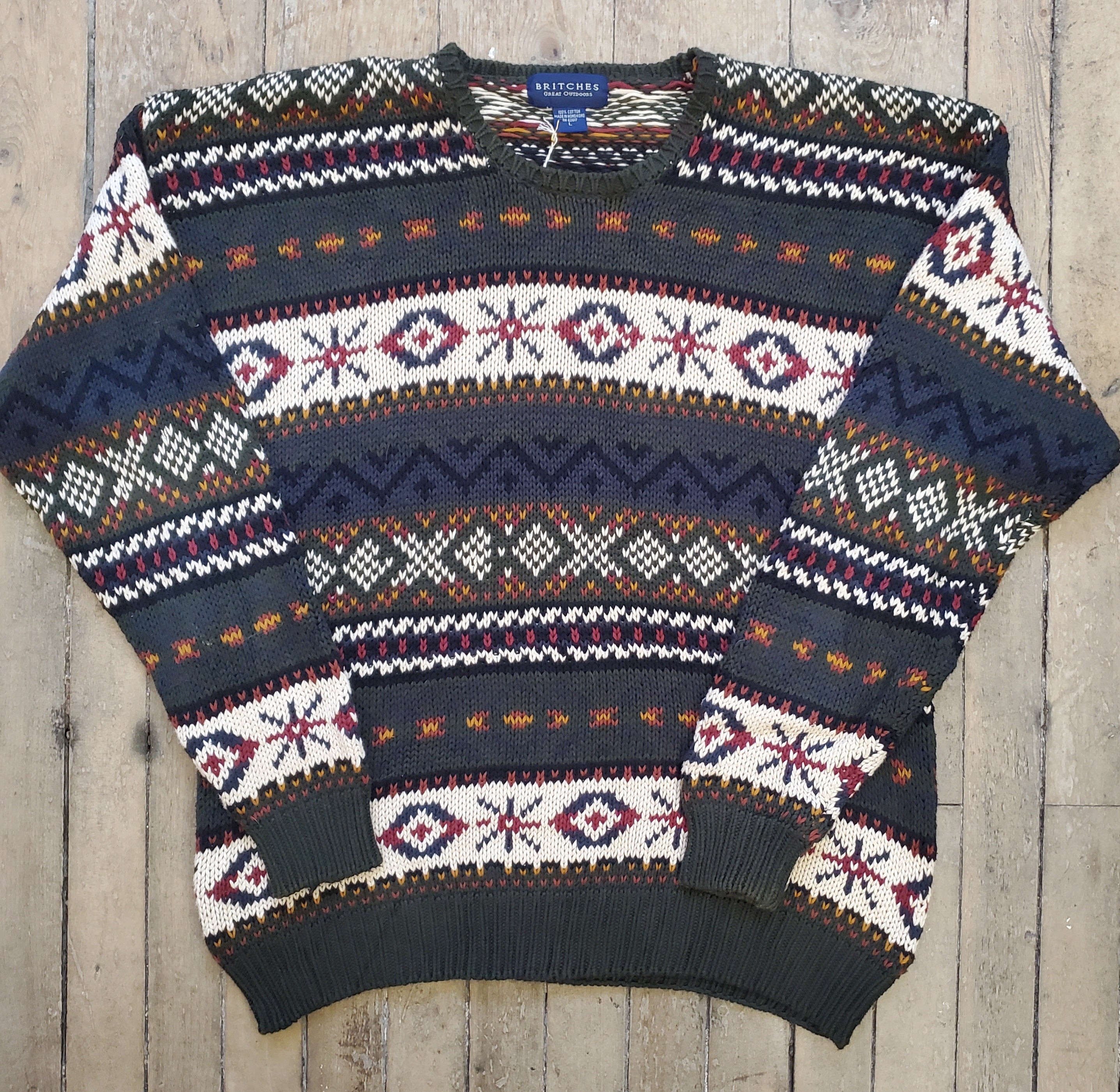 1990’s Fair Isle Sweater