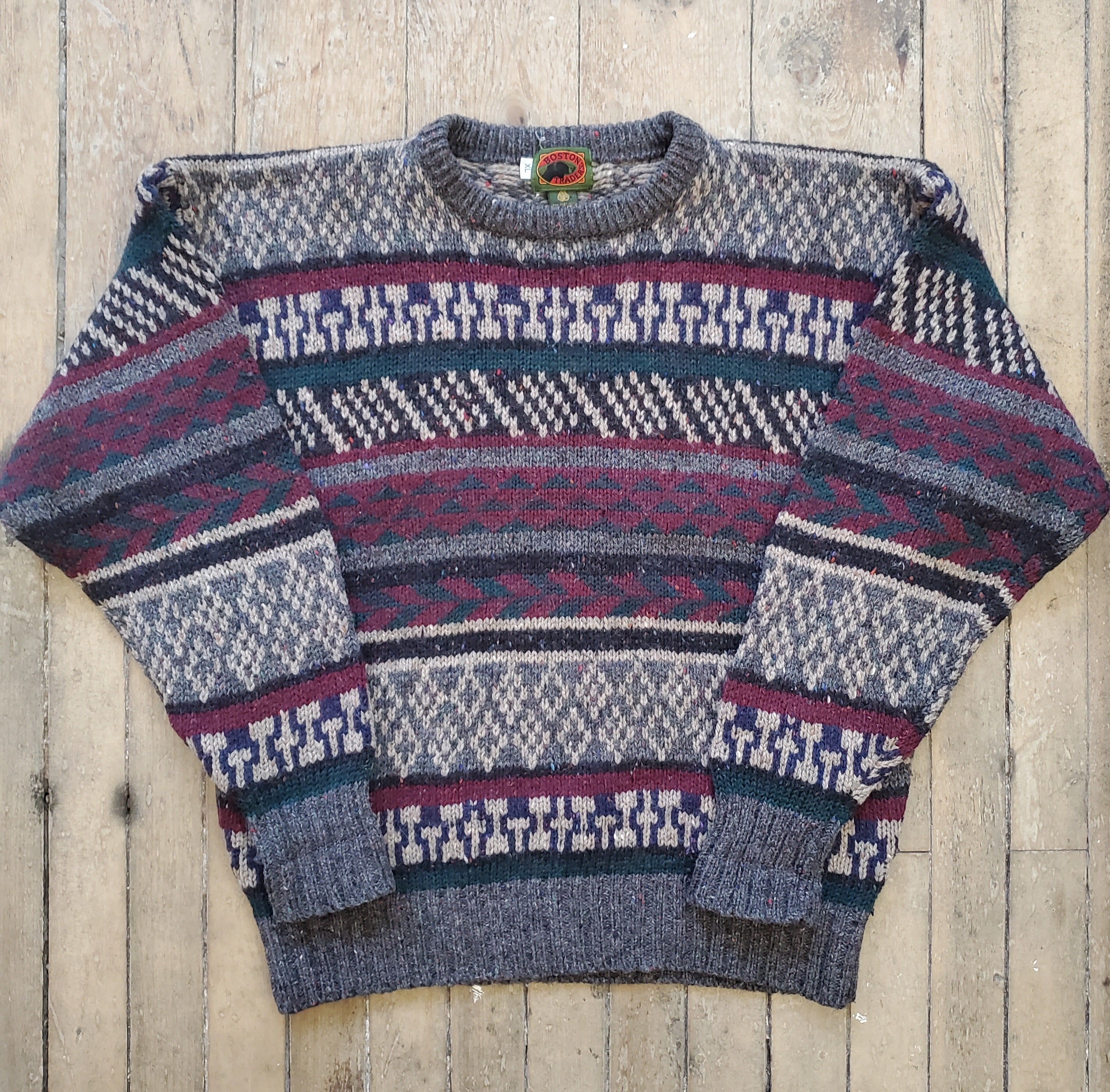 1980’s Patterned Sweater