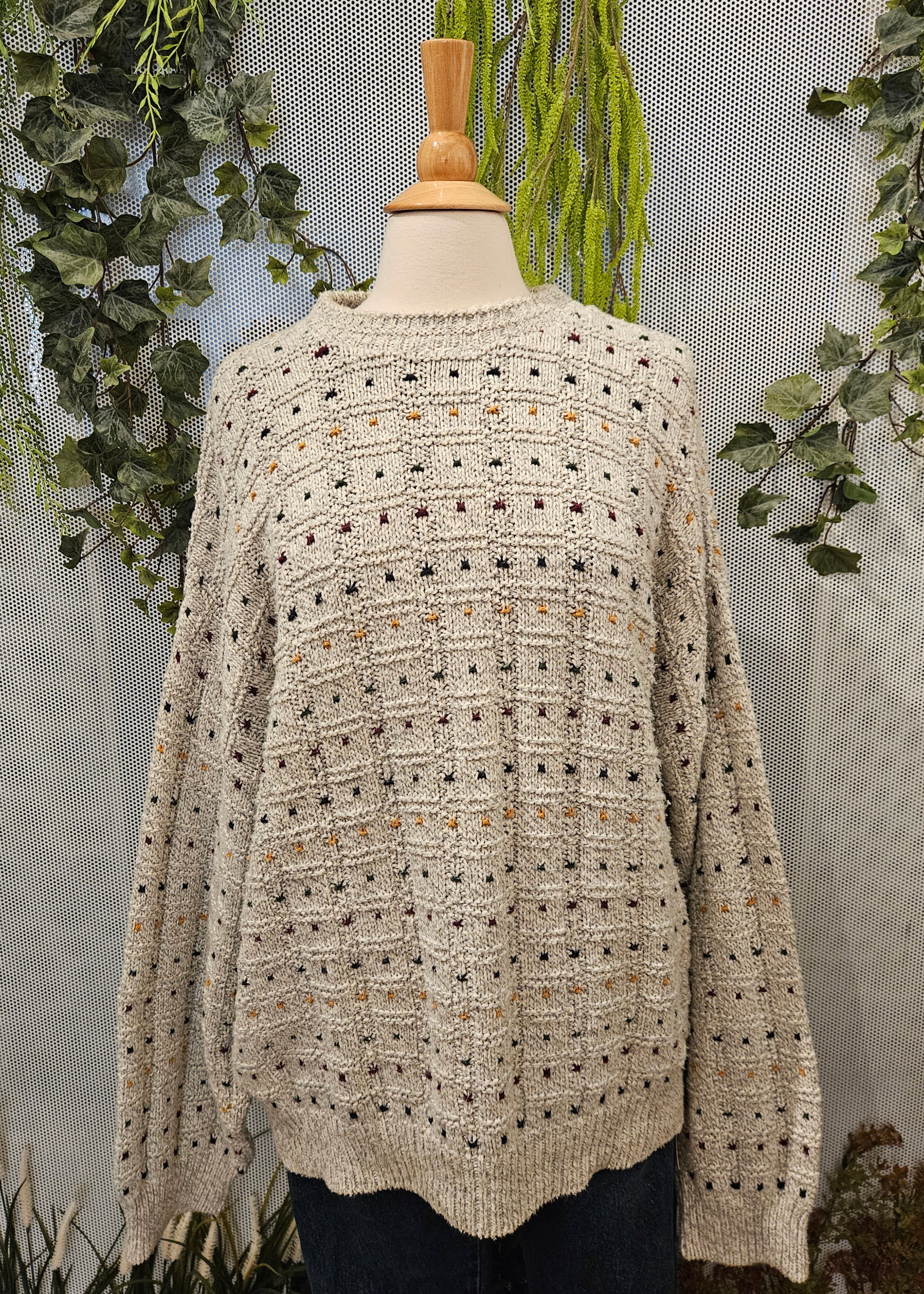 1990’s Patterned Sweater