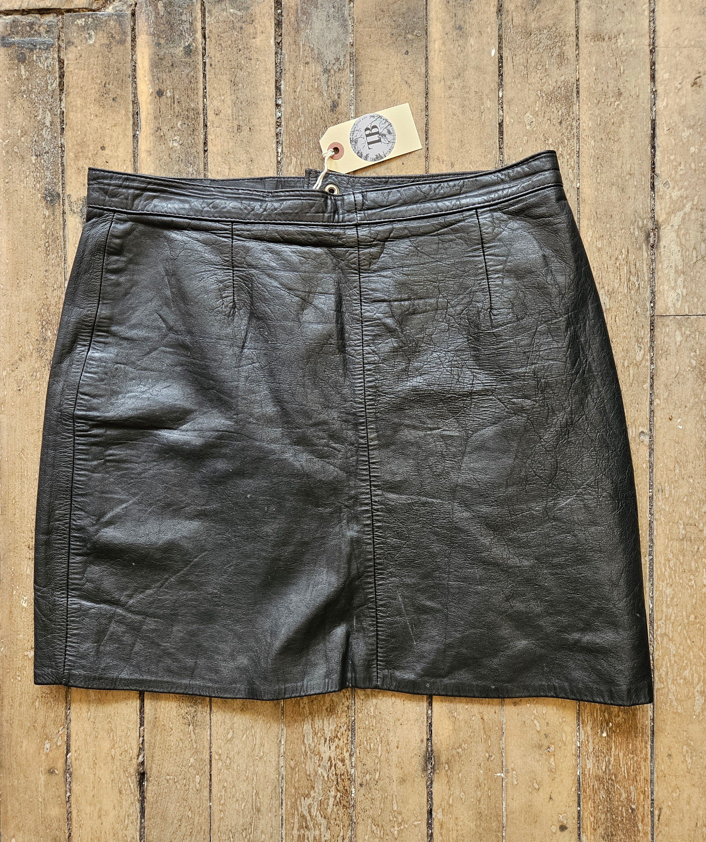 1990’s Leather Mini Skirt