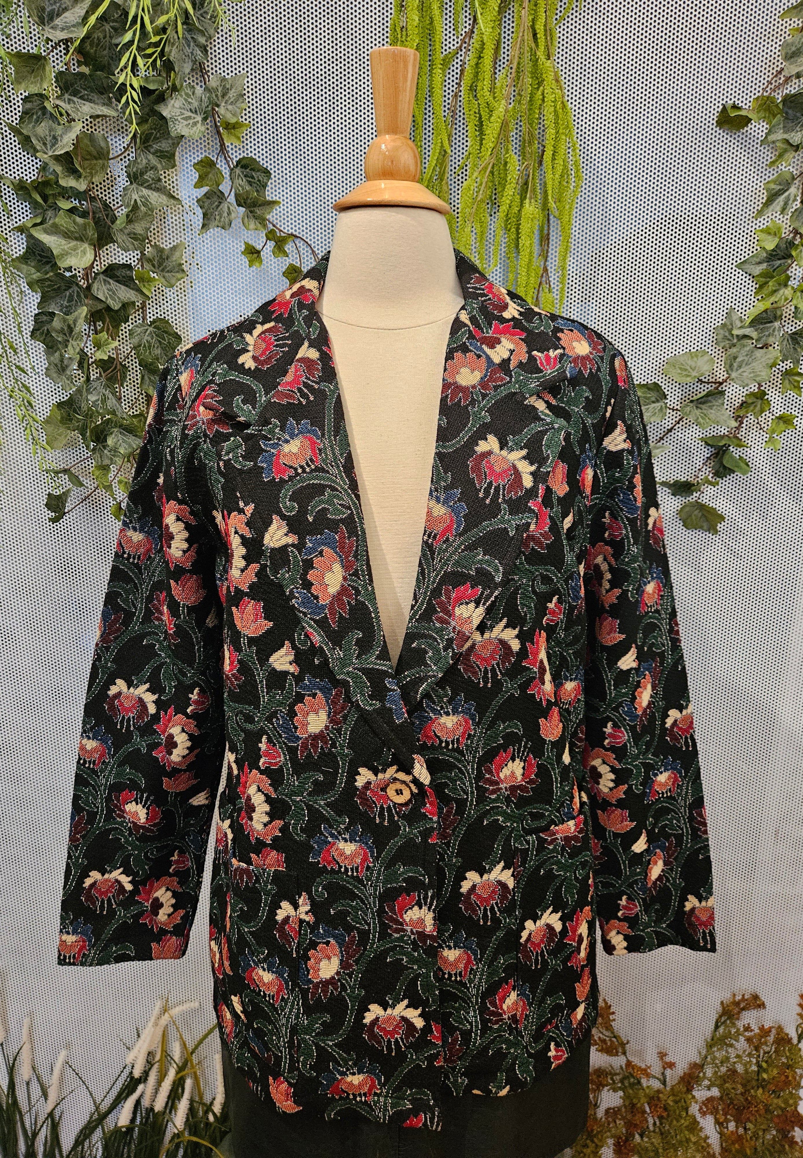 1990’s Floral Tapestry Blazer