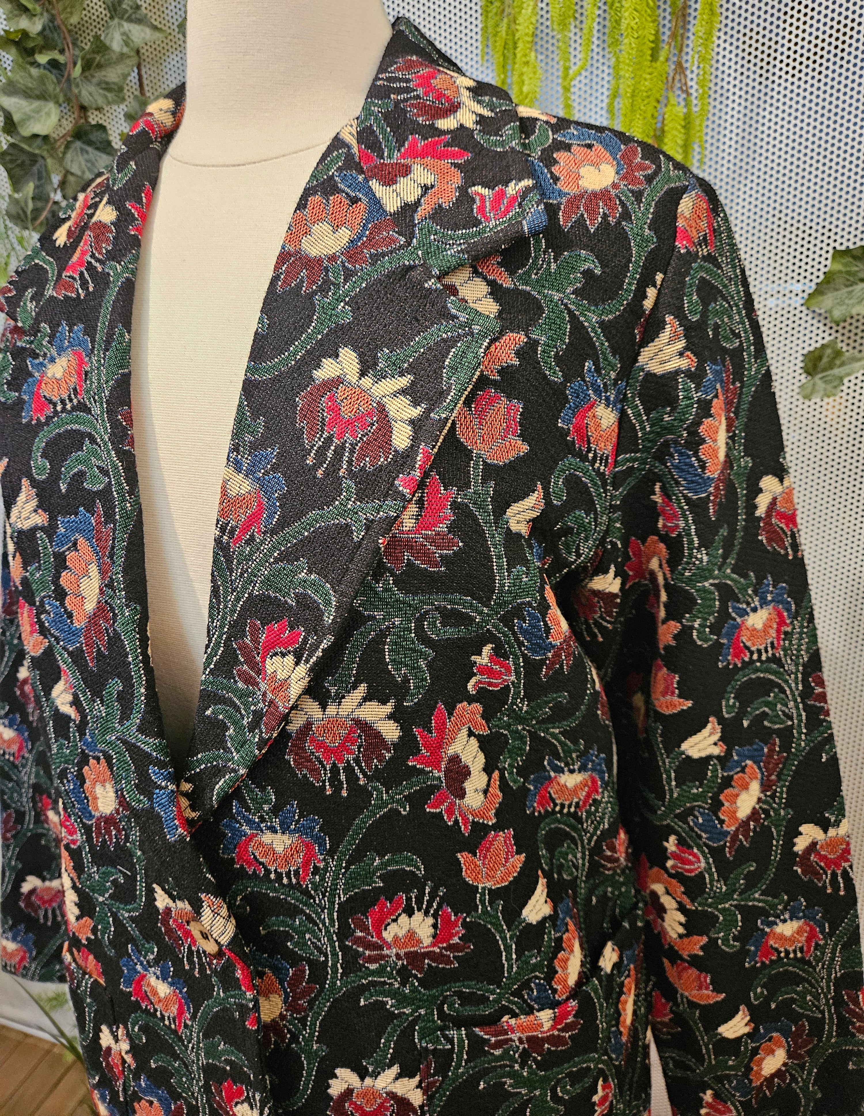 1990’s Floral Tapestry Blazer