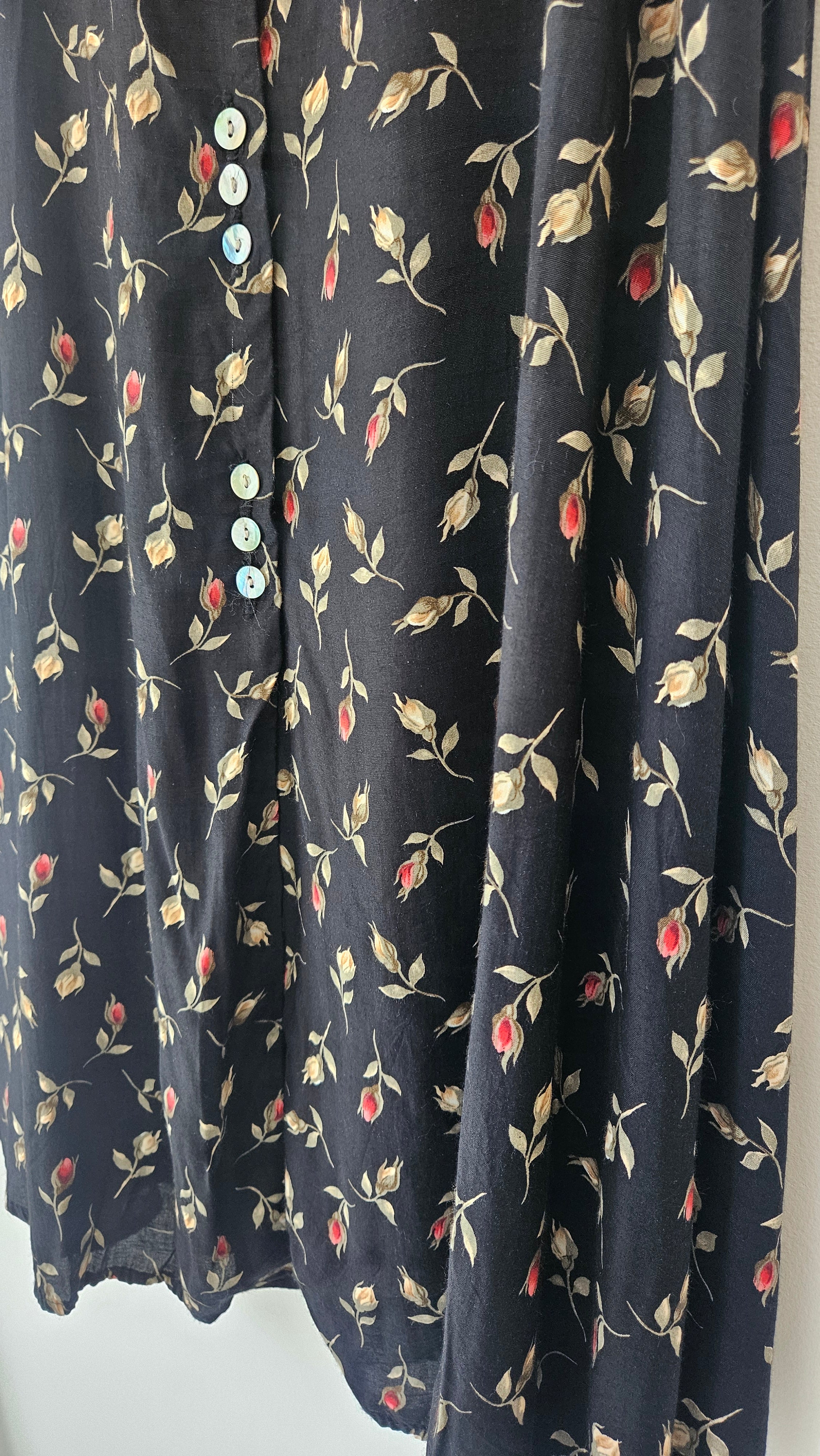 1990’s Floral Maxi Skirt