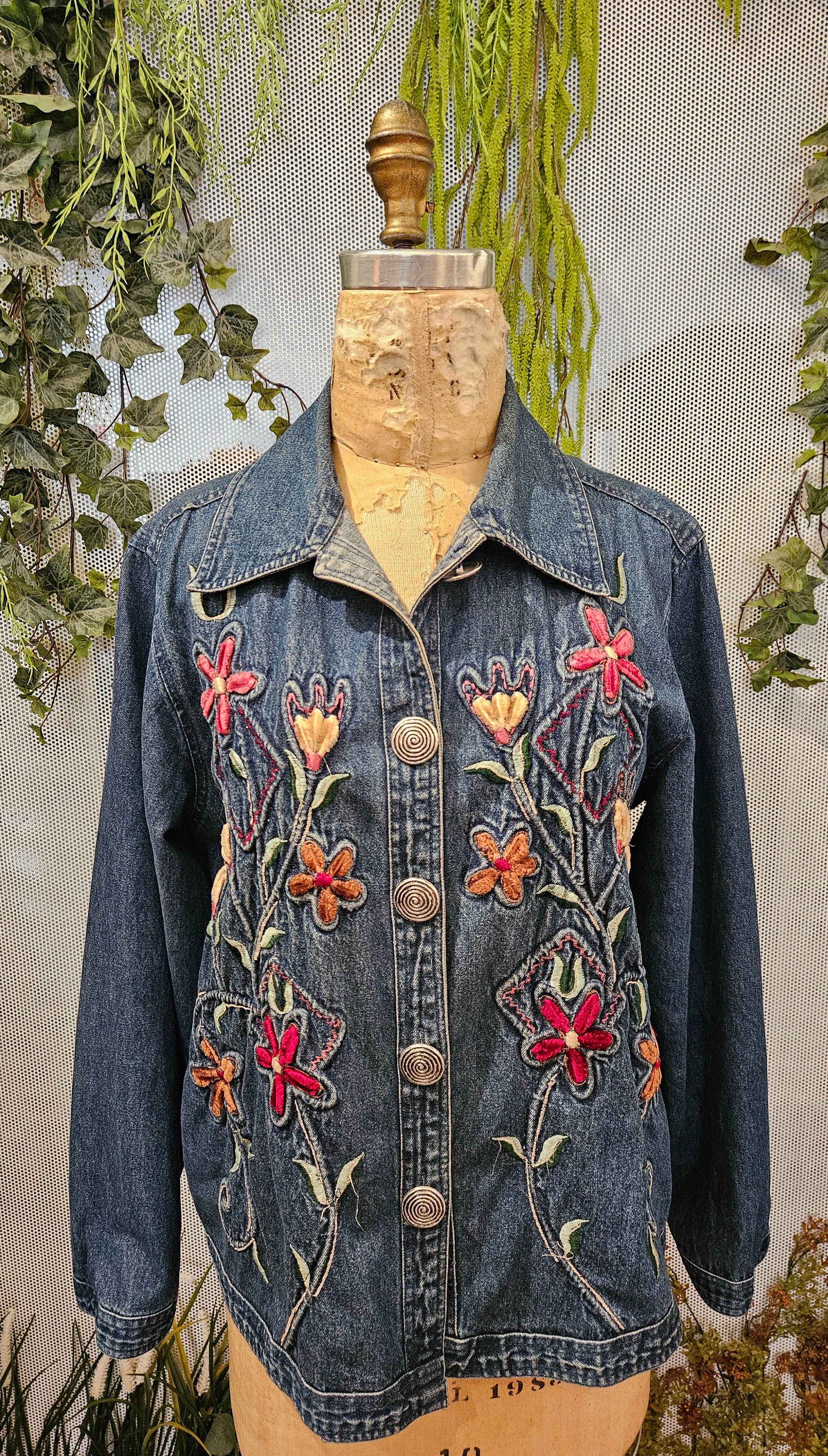 1990’s Embroidered Denim Jacket