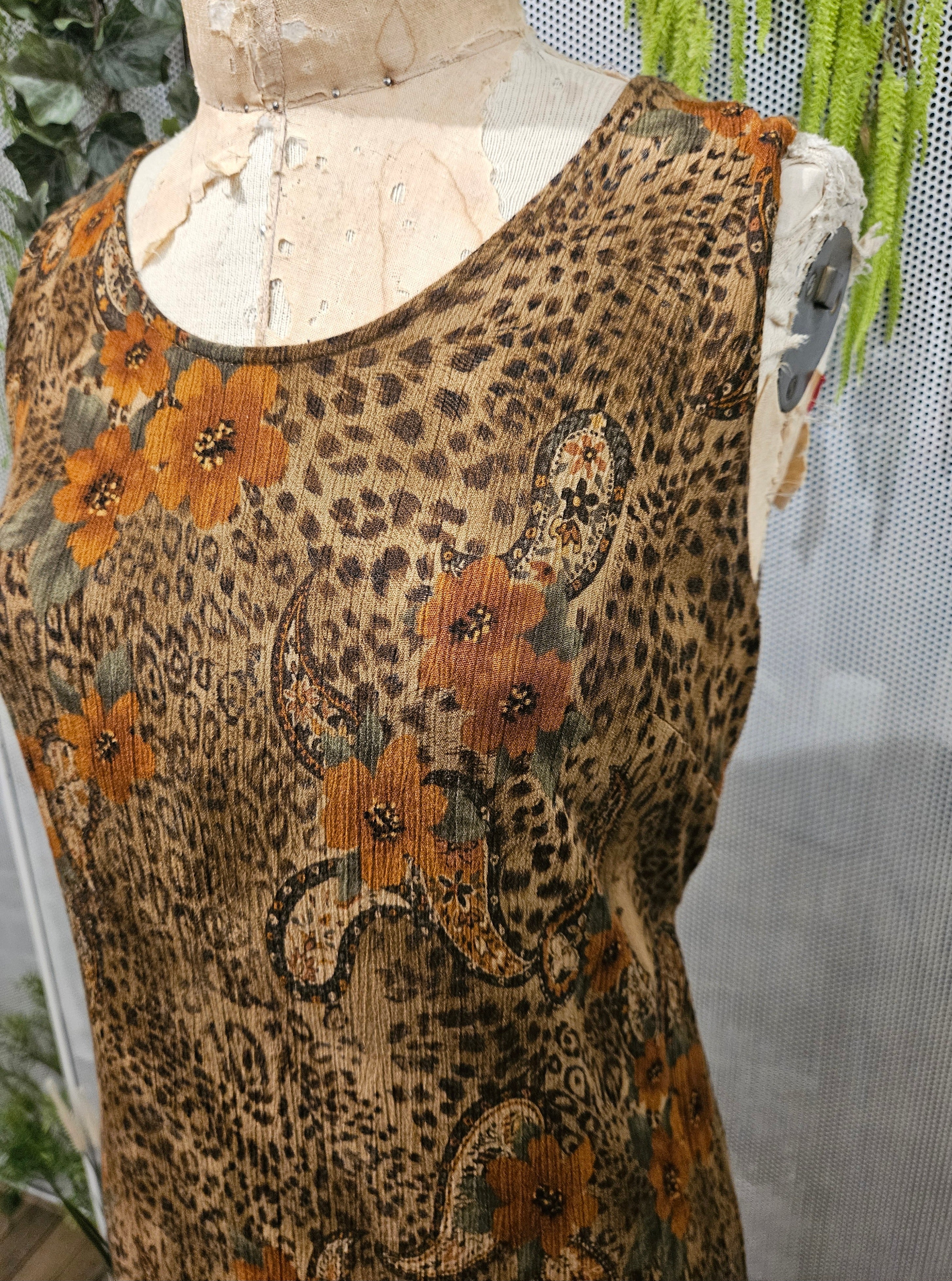 1990’s Leopard Print Dress