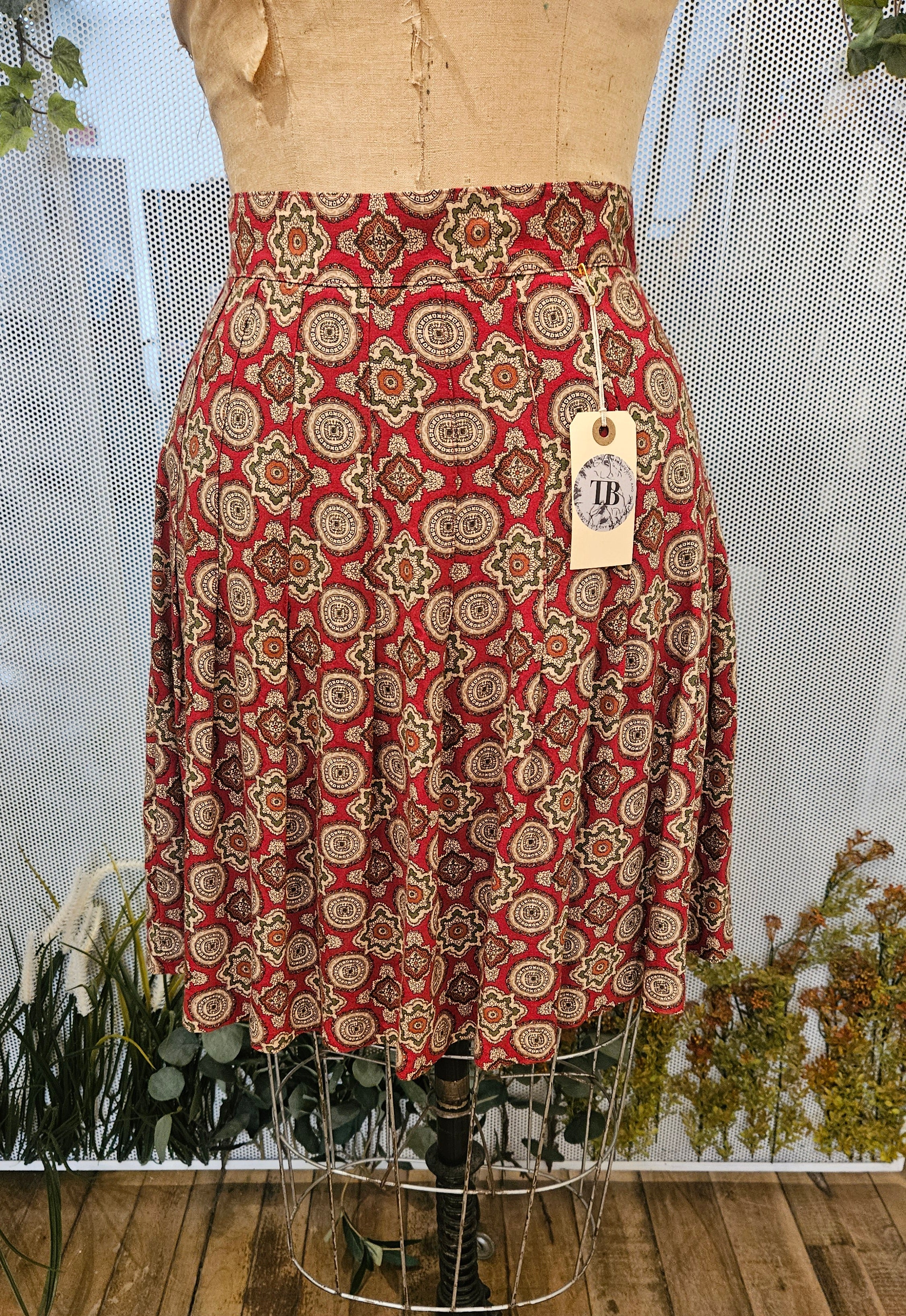 1990’s Pleated Mini Skirt