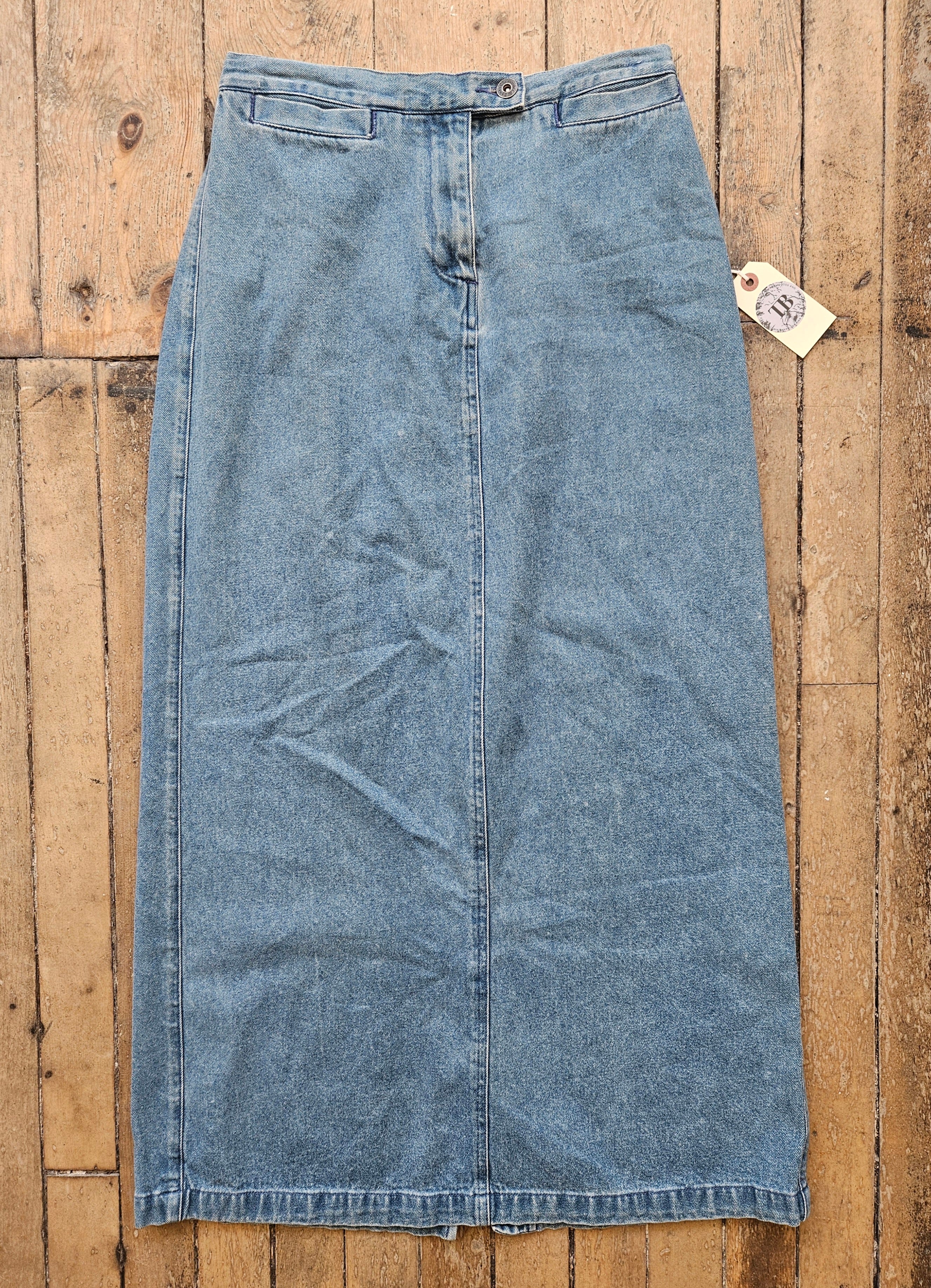 1990’s Long Denim Skirt