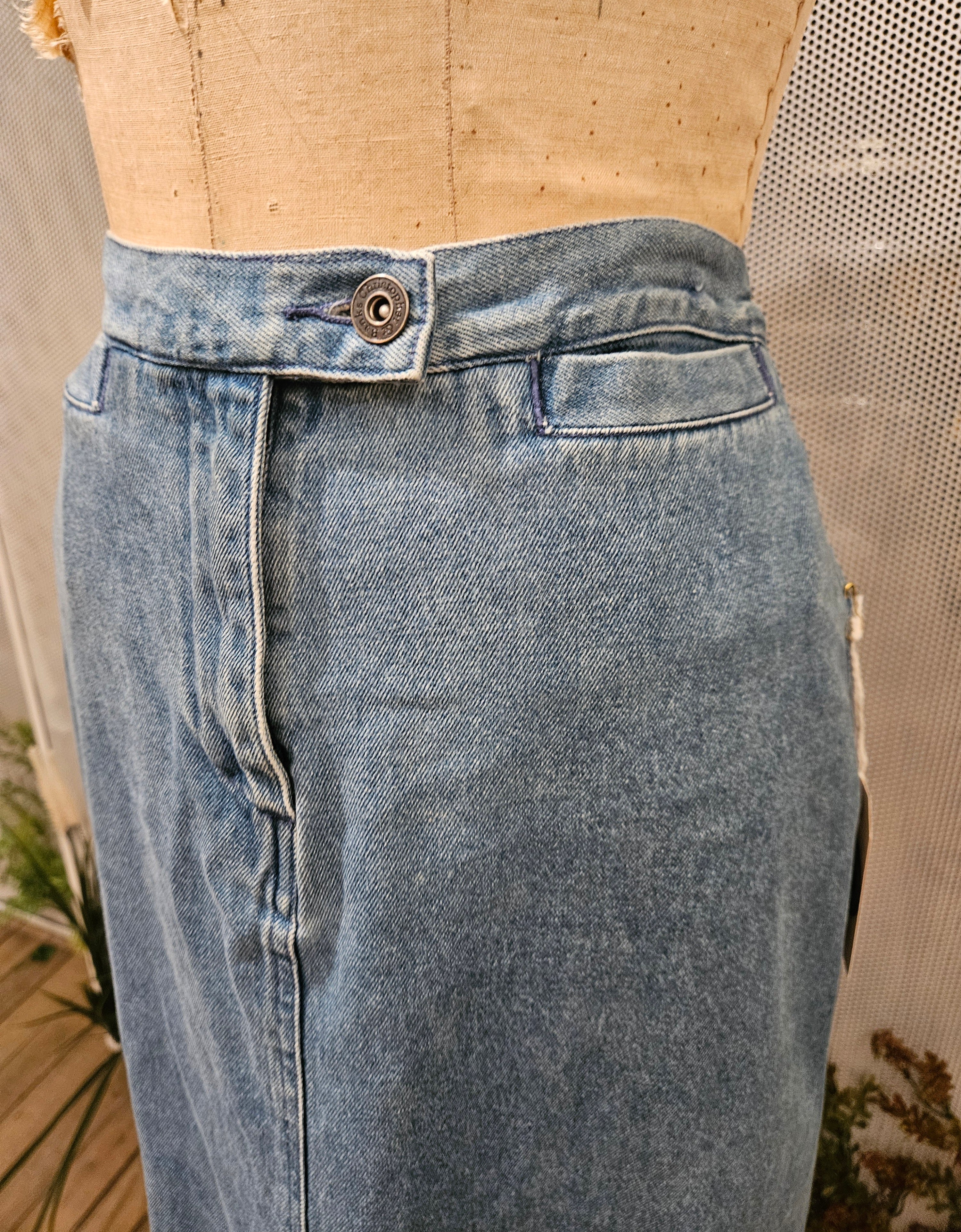 1990’s Long Denim Skirt