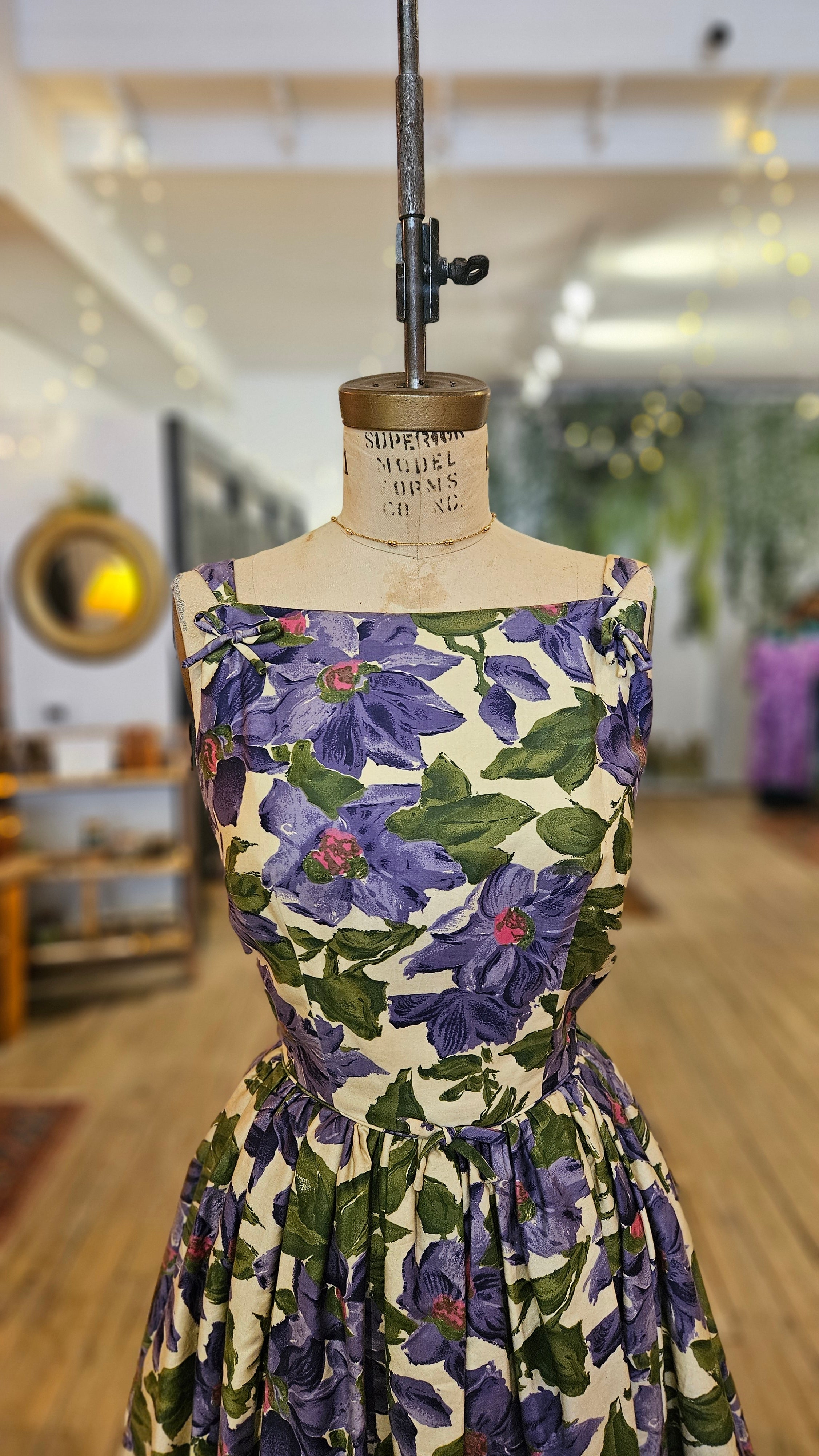 1950's Day Dress – Tall Birches