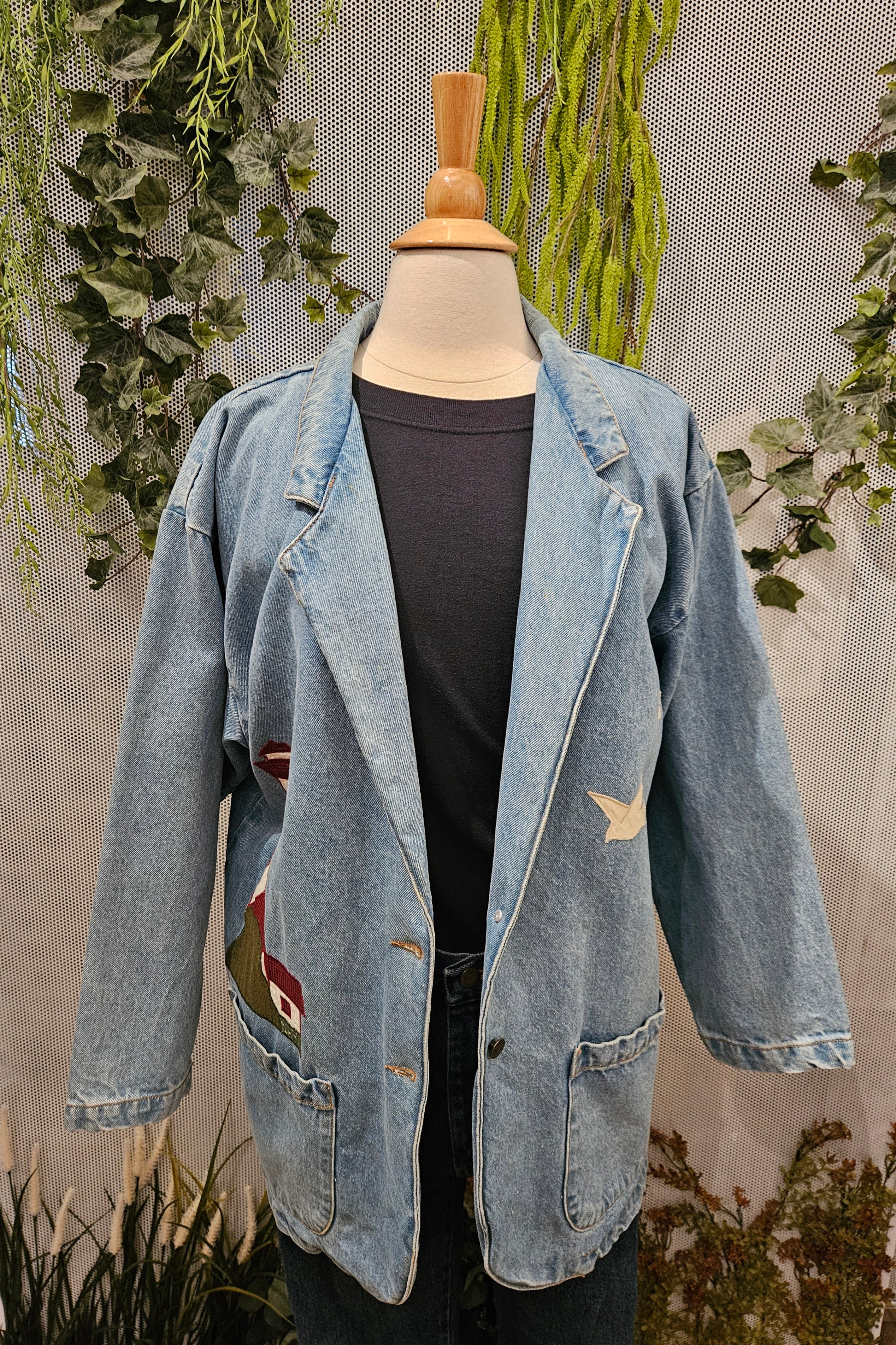 1990’s Denim Blazer Jacket