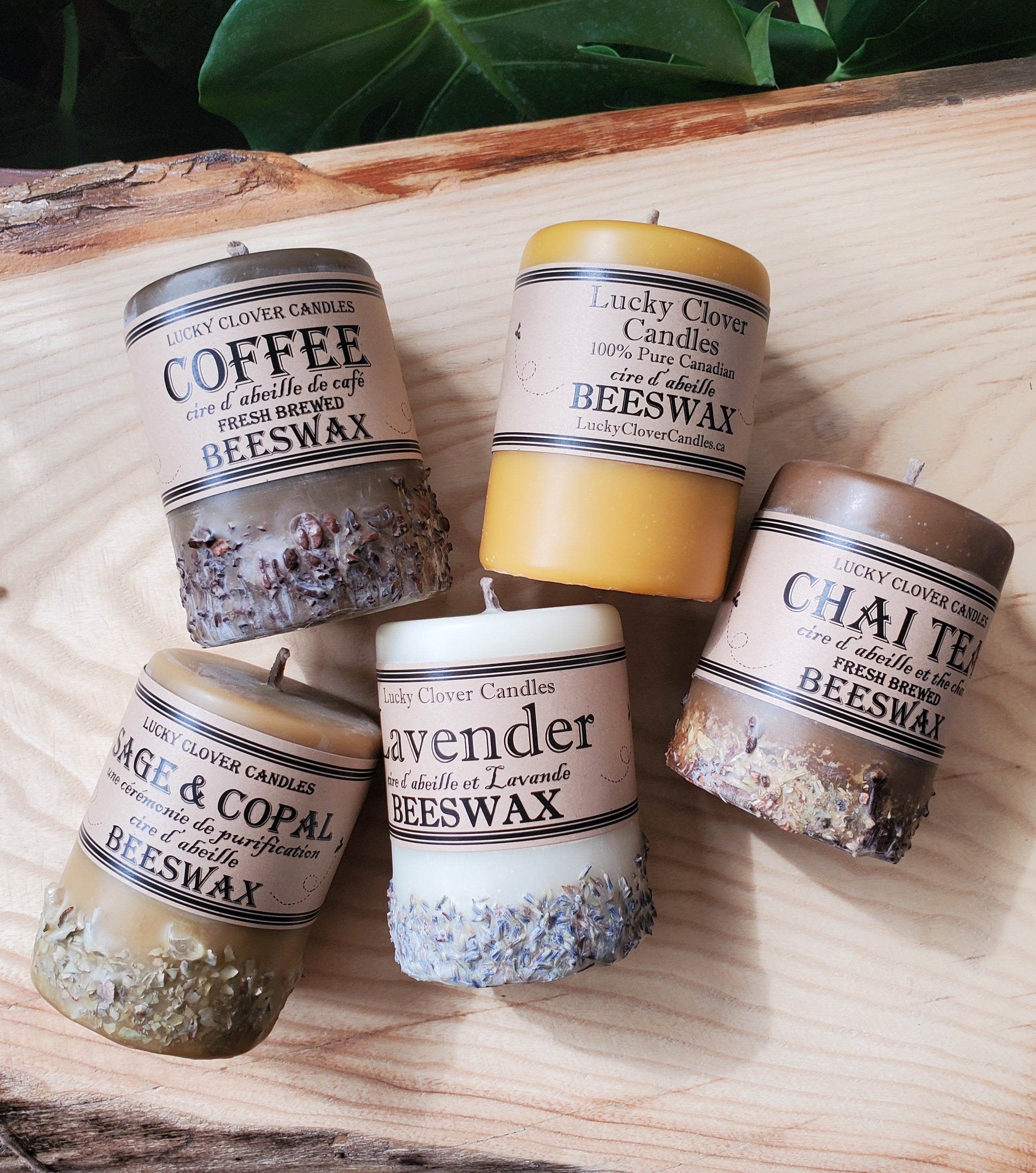 Beeswax Candles (5 scents)