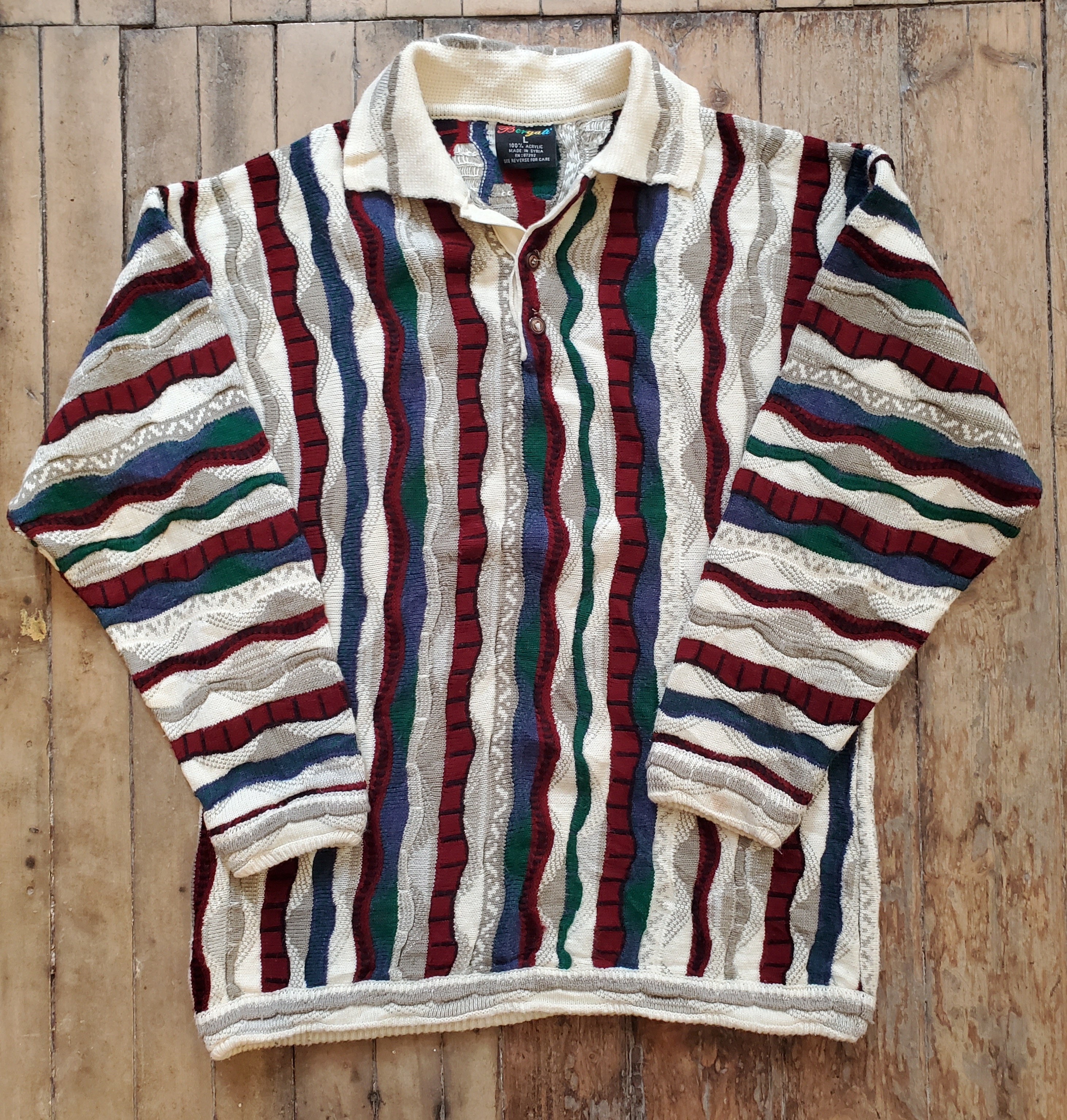 80’s Patterned Sweater