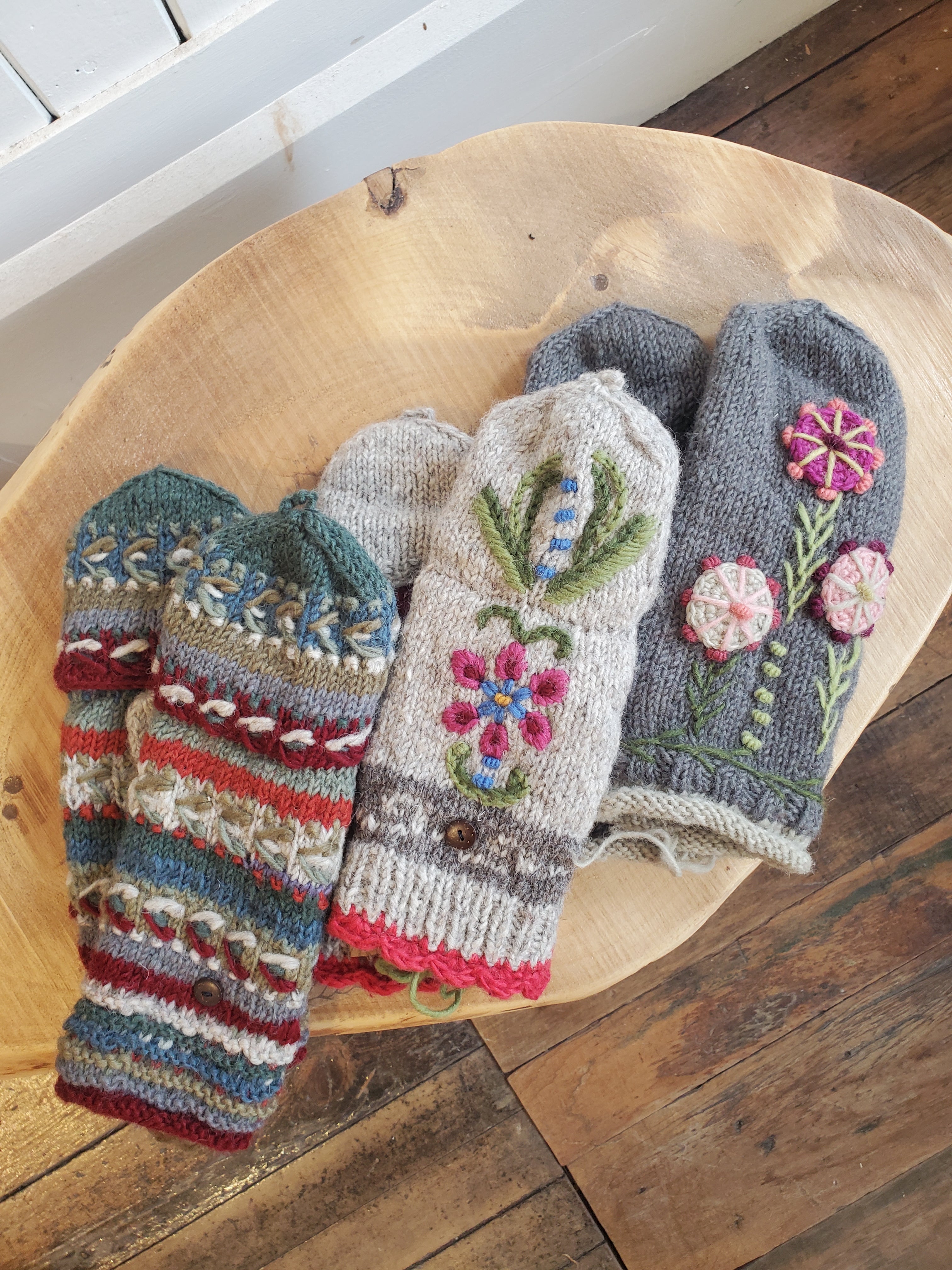 Hand Knit Mittens