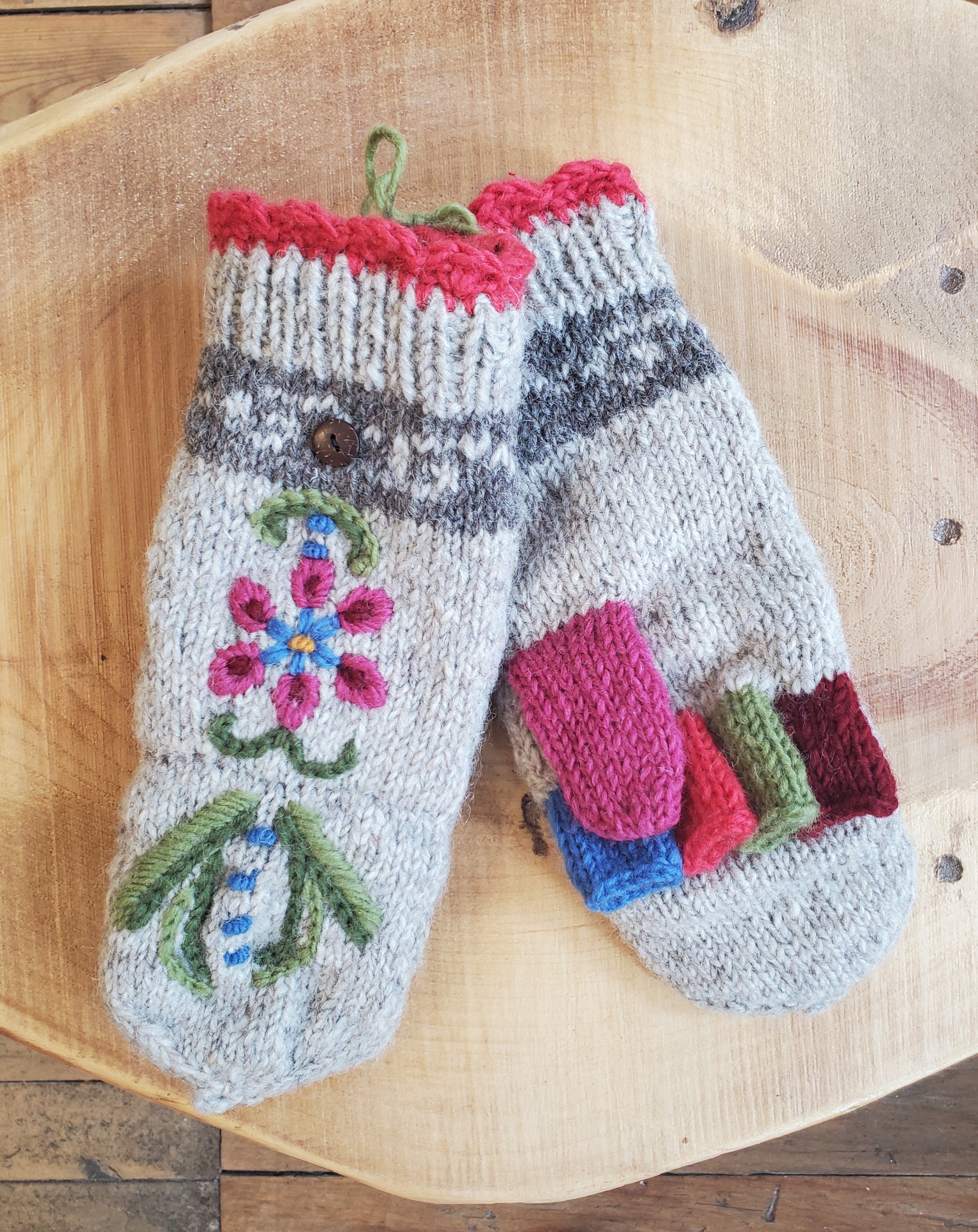 Hand Knit Mittens