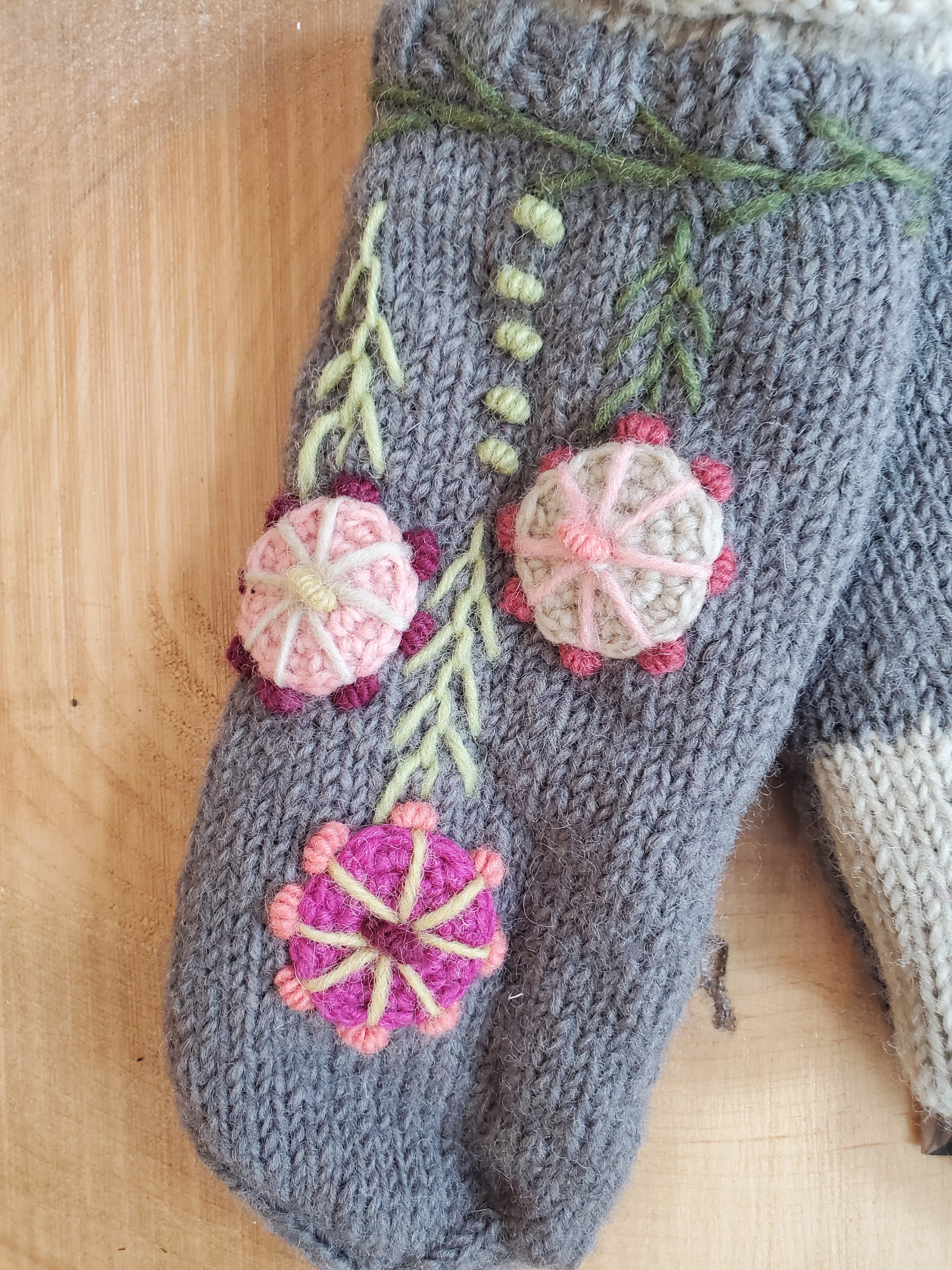 Hand Knit Mittens