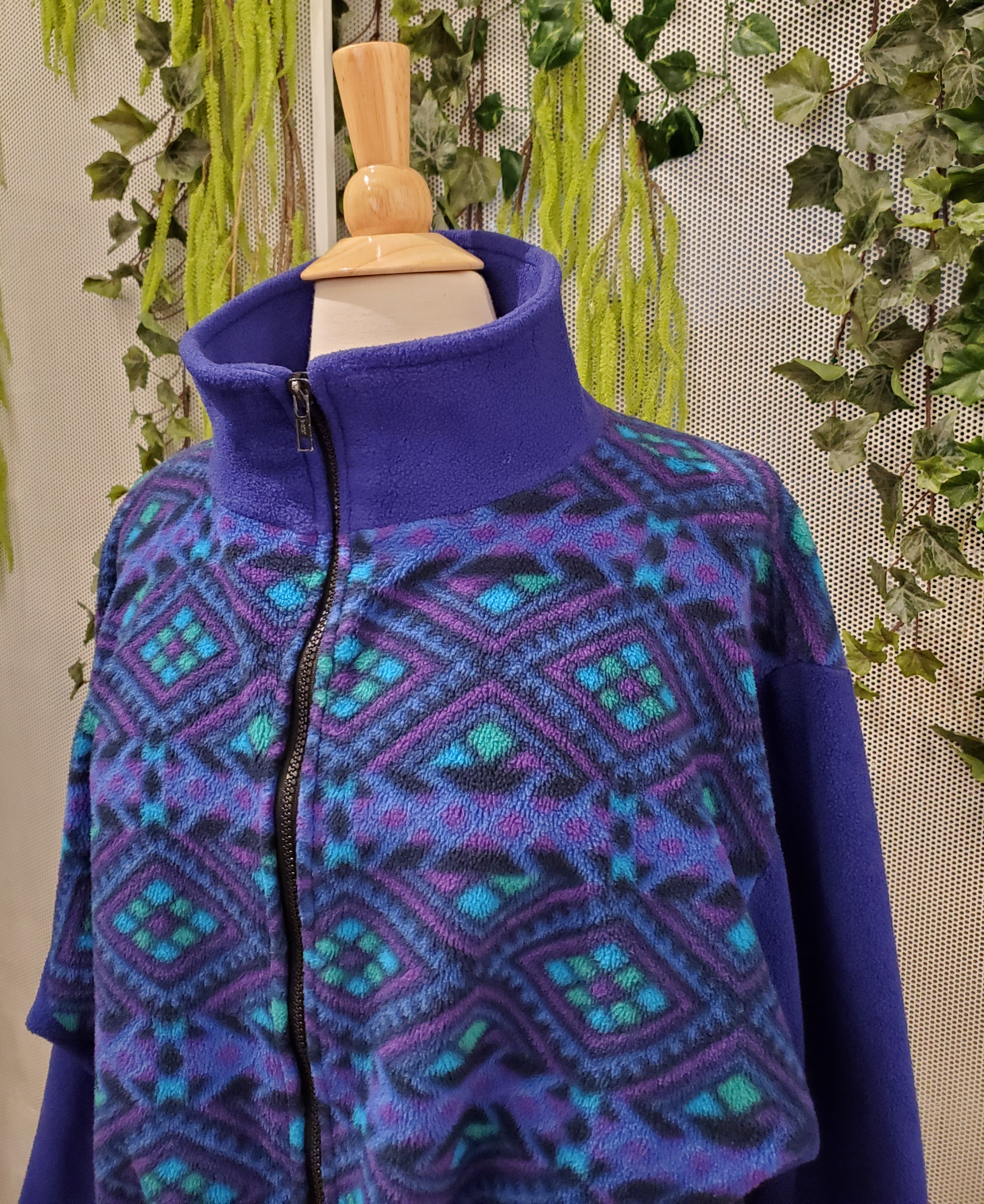 Purple Fleece Full Zip
