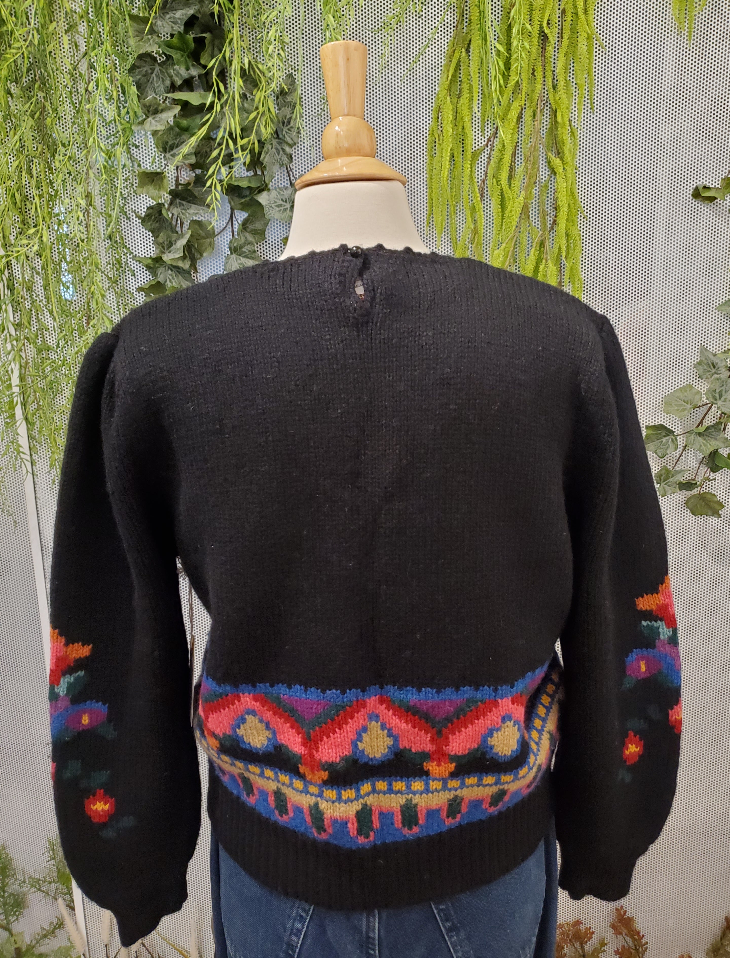 Susan Bristol Floral Sweater