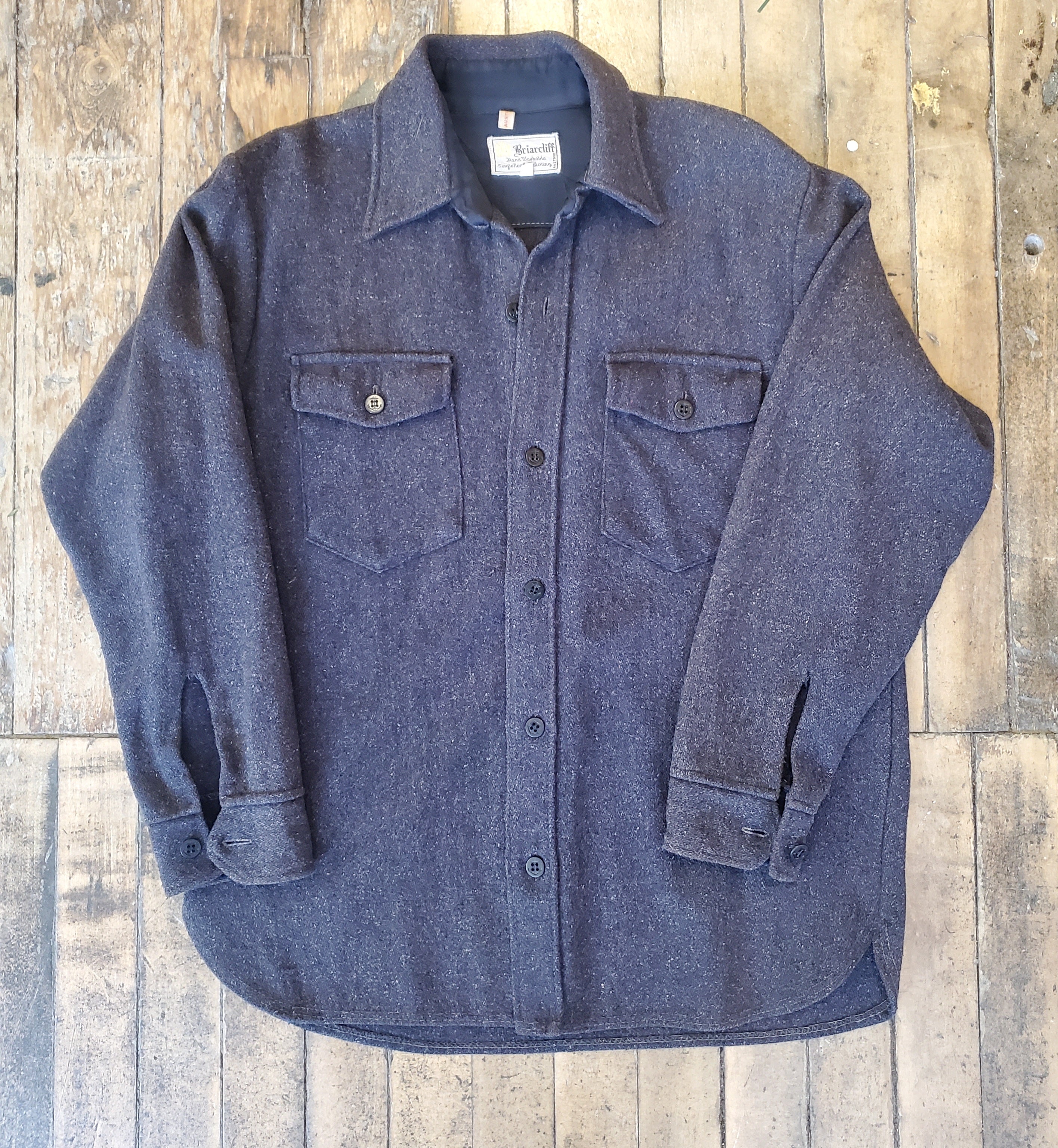 1970’s Wool Button Down Shirt