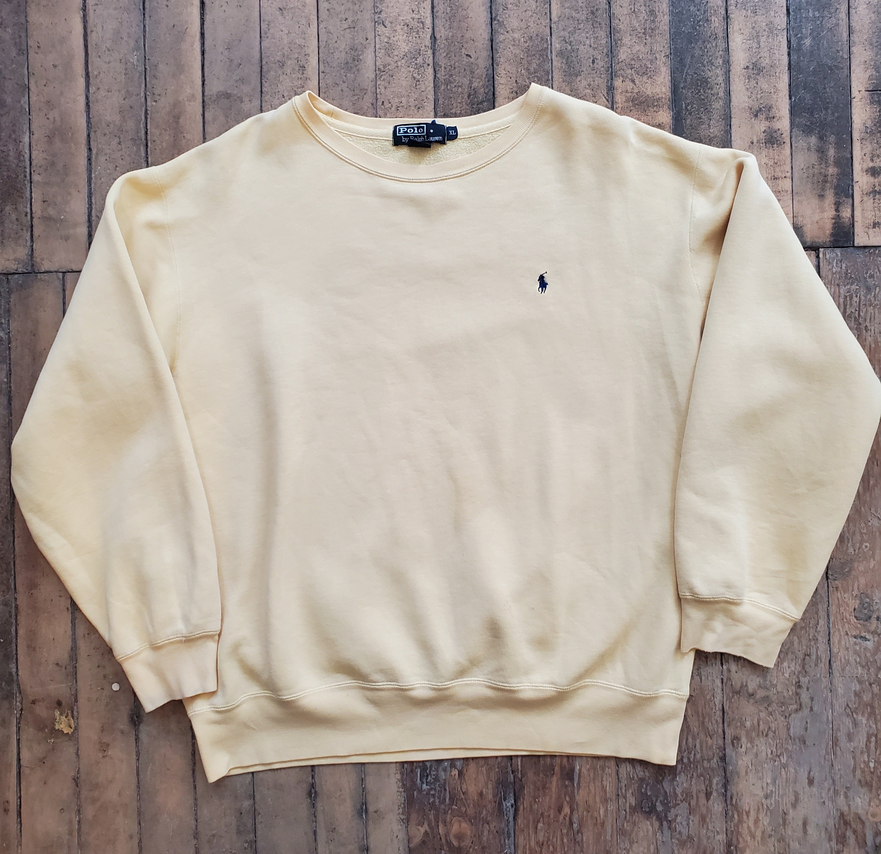 Ralph Lauren Yellow Sweatshirt