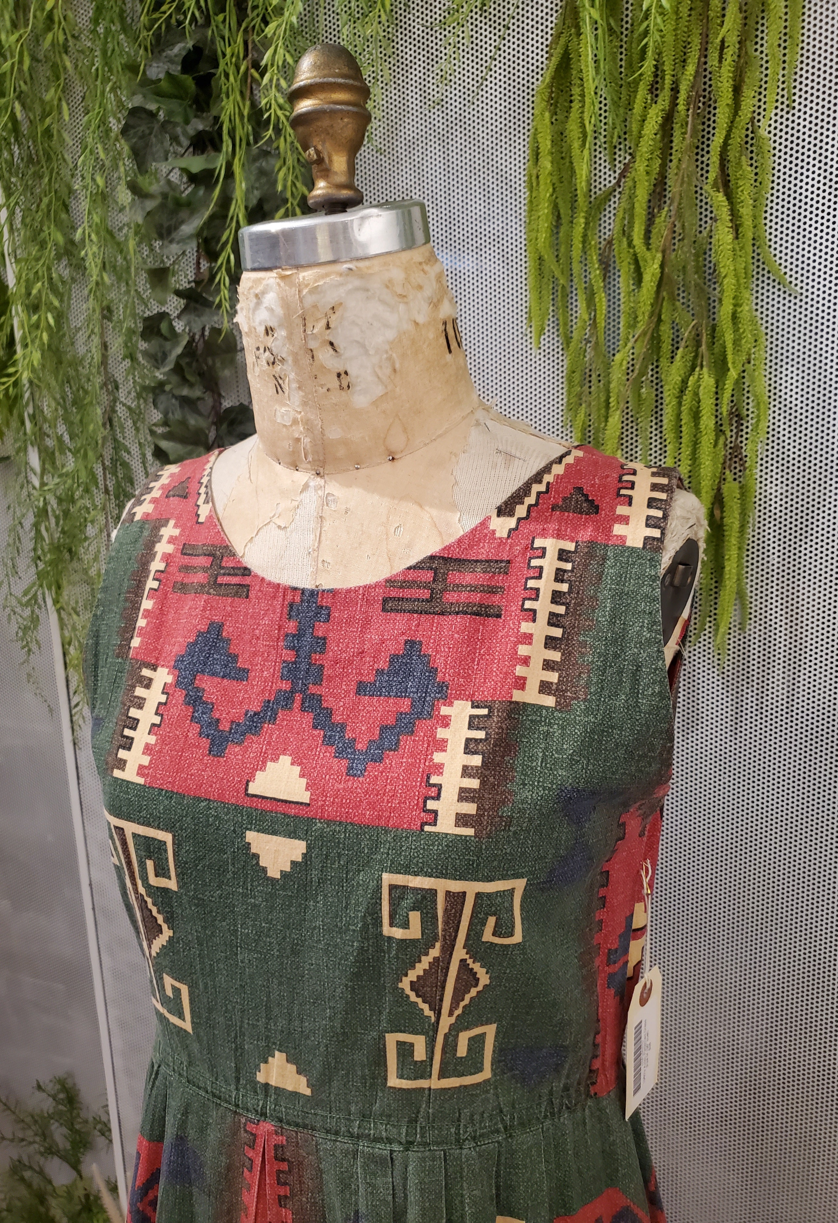 Tribal Patterned Dress